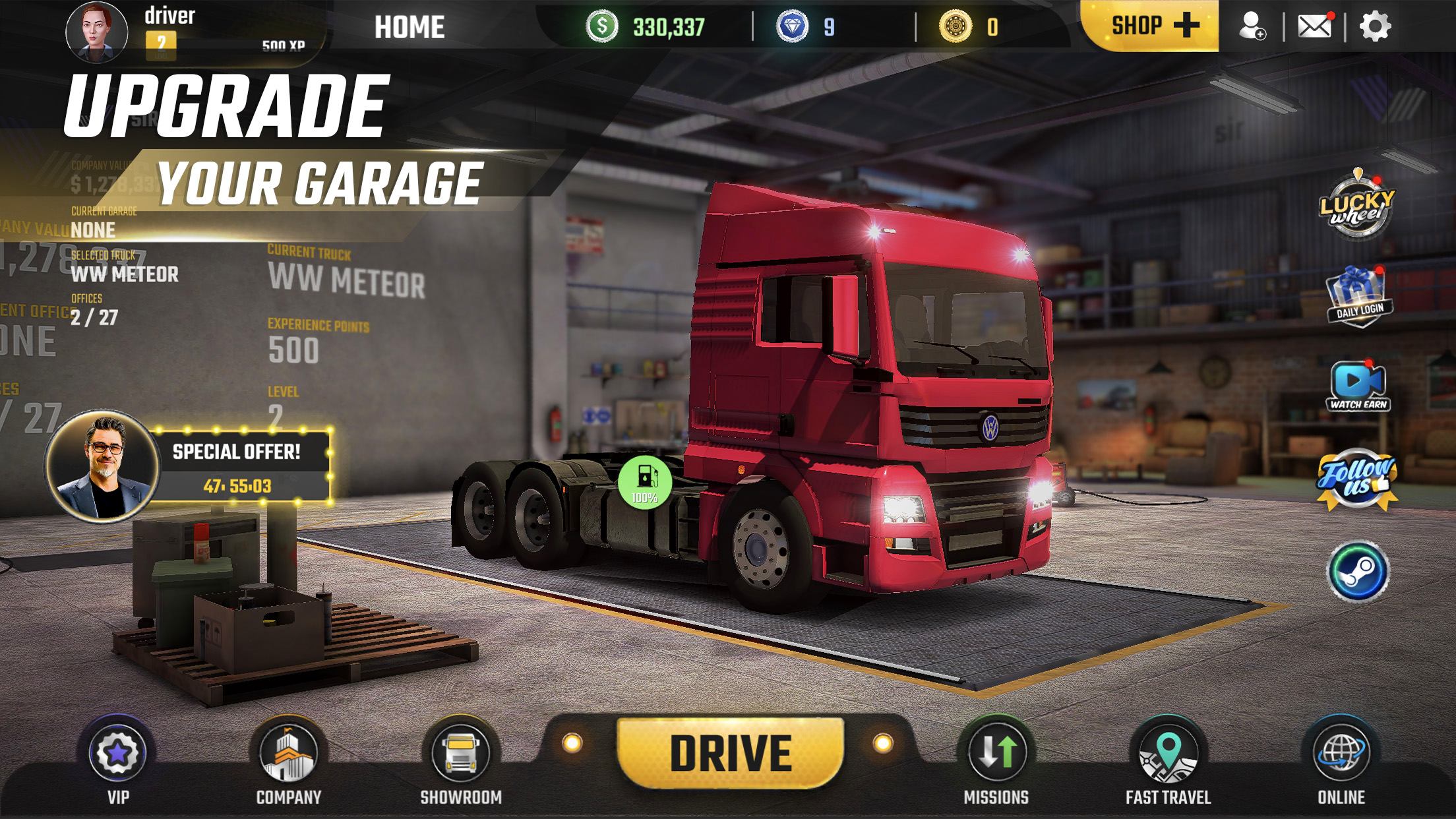 اسکرین شات 1 بازی Truck Simulator World
