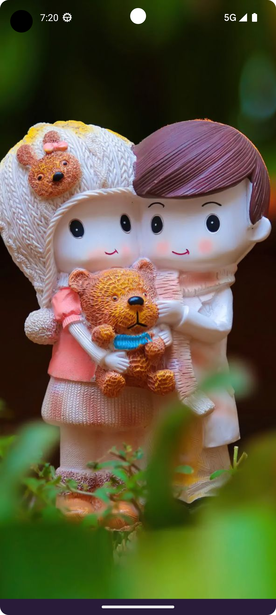 اسکرین شات 4 برنامه Cute Wallpapers - Cutify