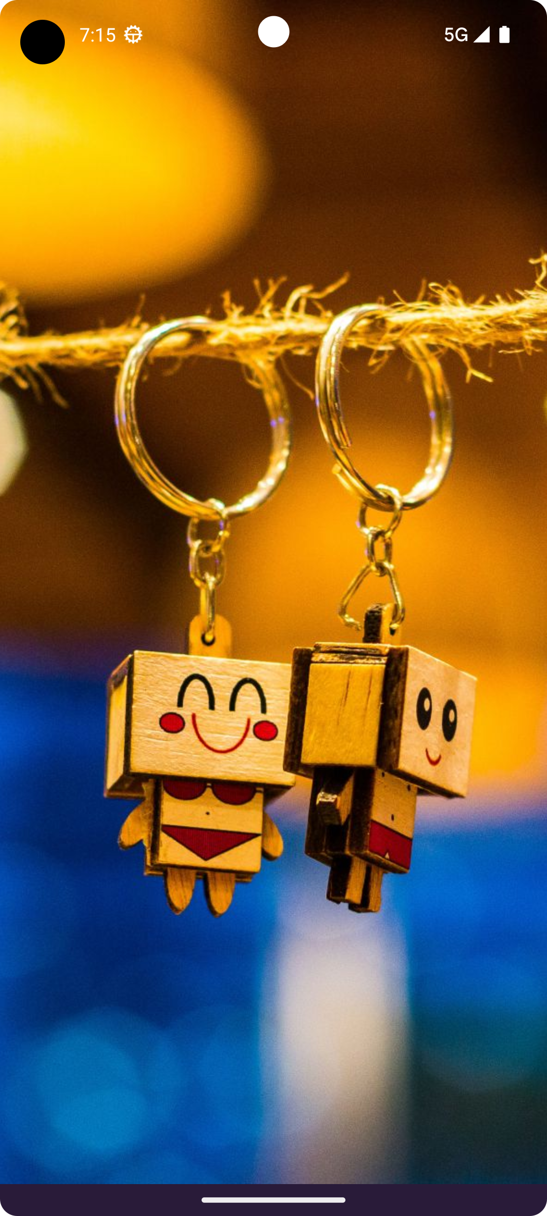 اسکرین شات 2 برنامه Cute Wallpapers - Cutify