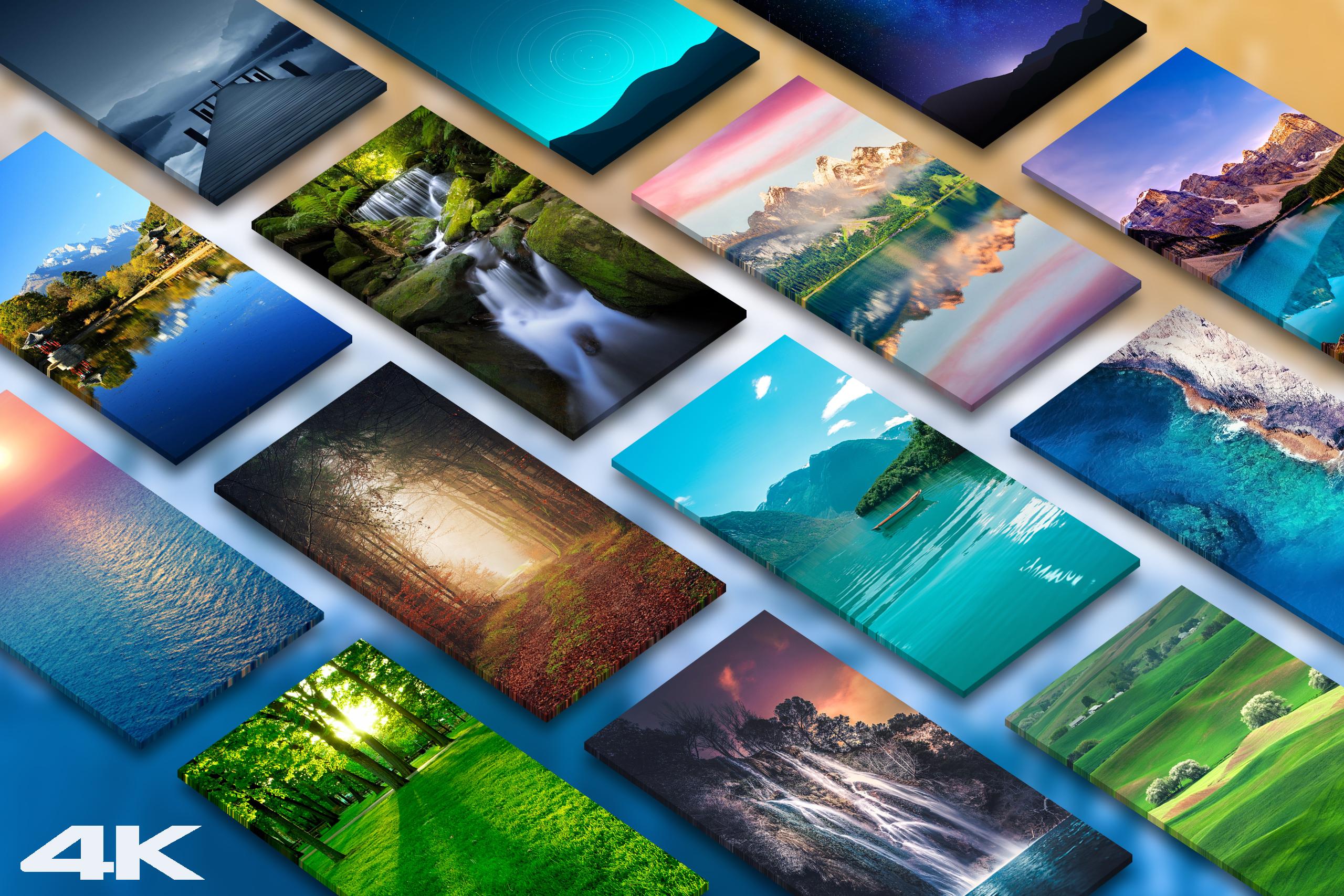 اسکرین شات 1 برنامه Nature Wallpapers - BlissView