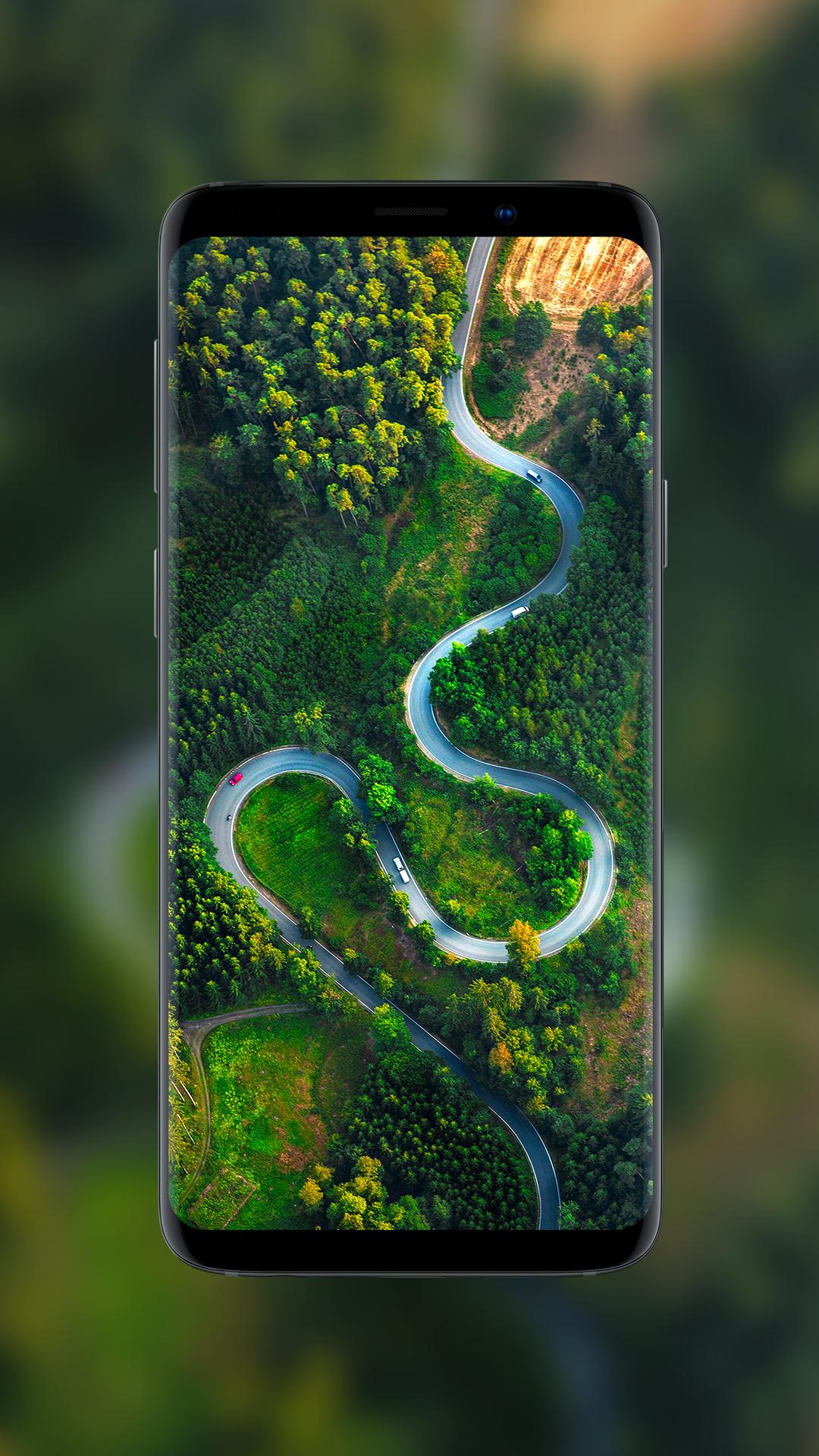 اسکرین شات 3 برنامه Nature Wallpapers - BlissView