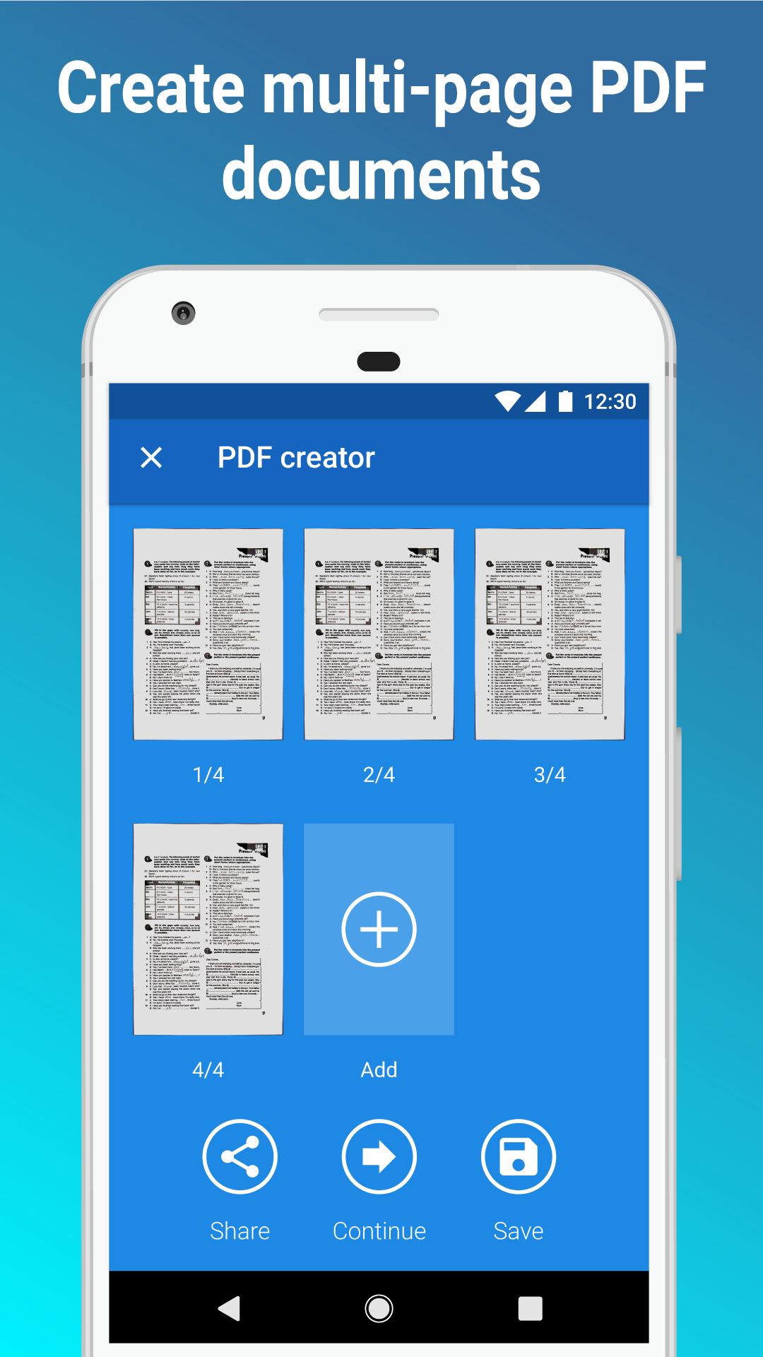 اسکرین شات 5 برنامه Document Scanner