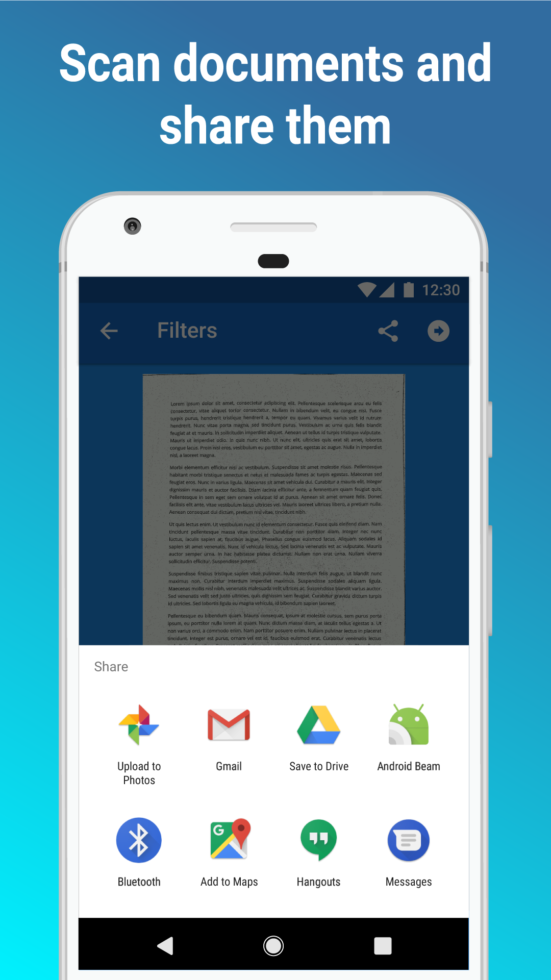 اسکرین شات 4 برنامه Document Scanner