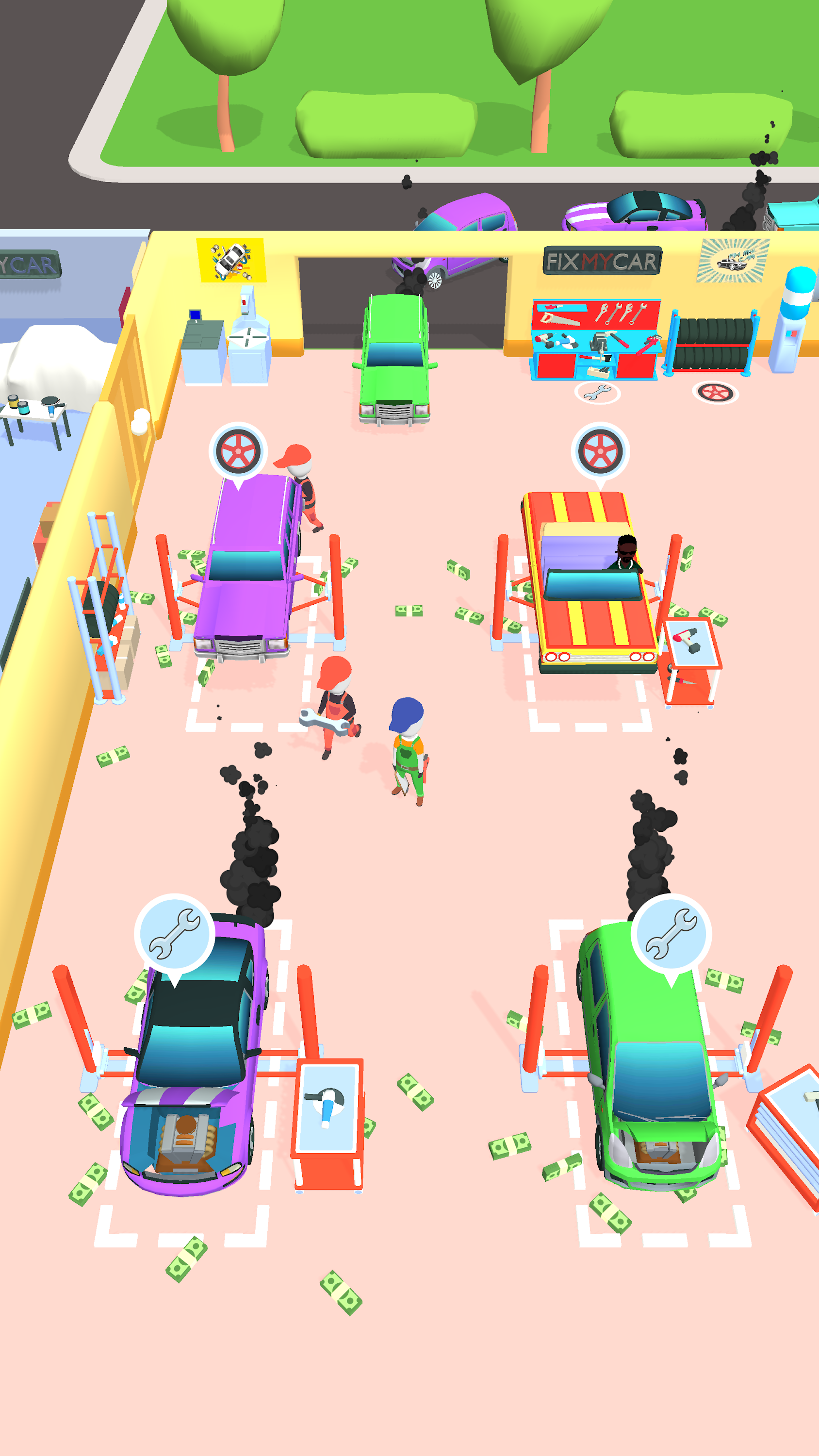 اسکرین شات 3 بازی Idle Garage