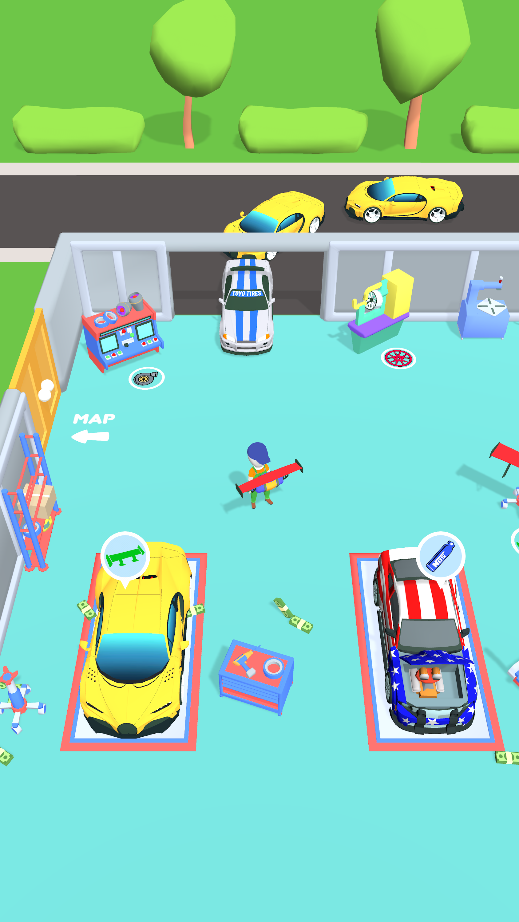 اسکرین شات 1 بازی Idle Garage