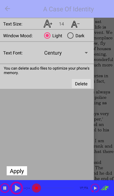 اسکرین شات 3 برنامه داستان های انگلیسی ( Elementary)