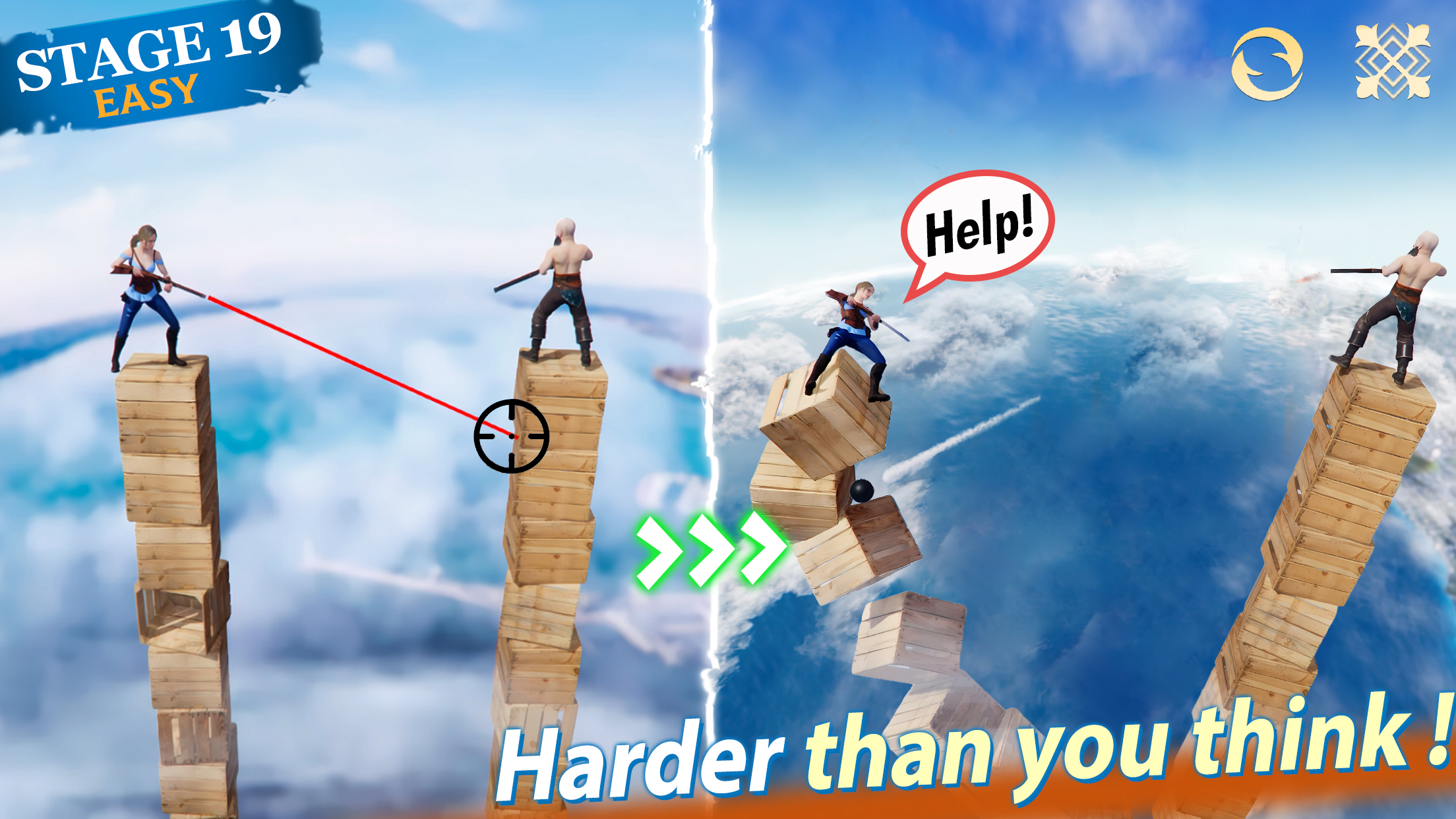 اسکرین شات 2 بازی Stormshot: Isle of Adventure