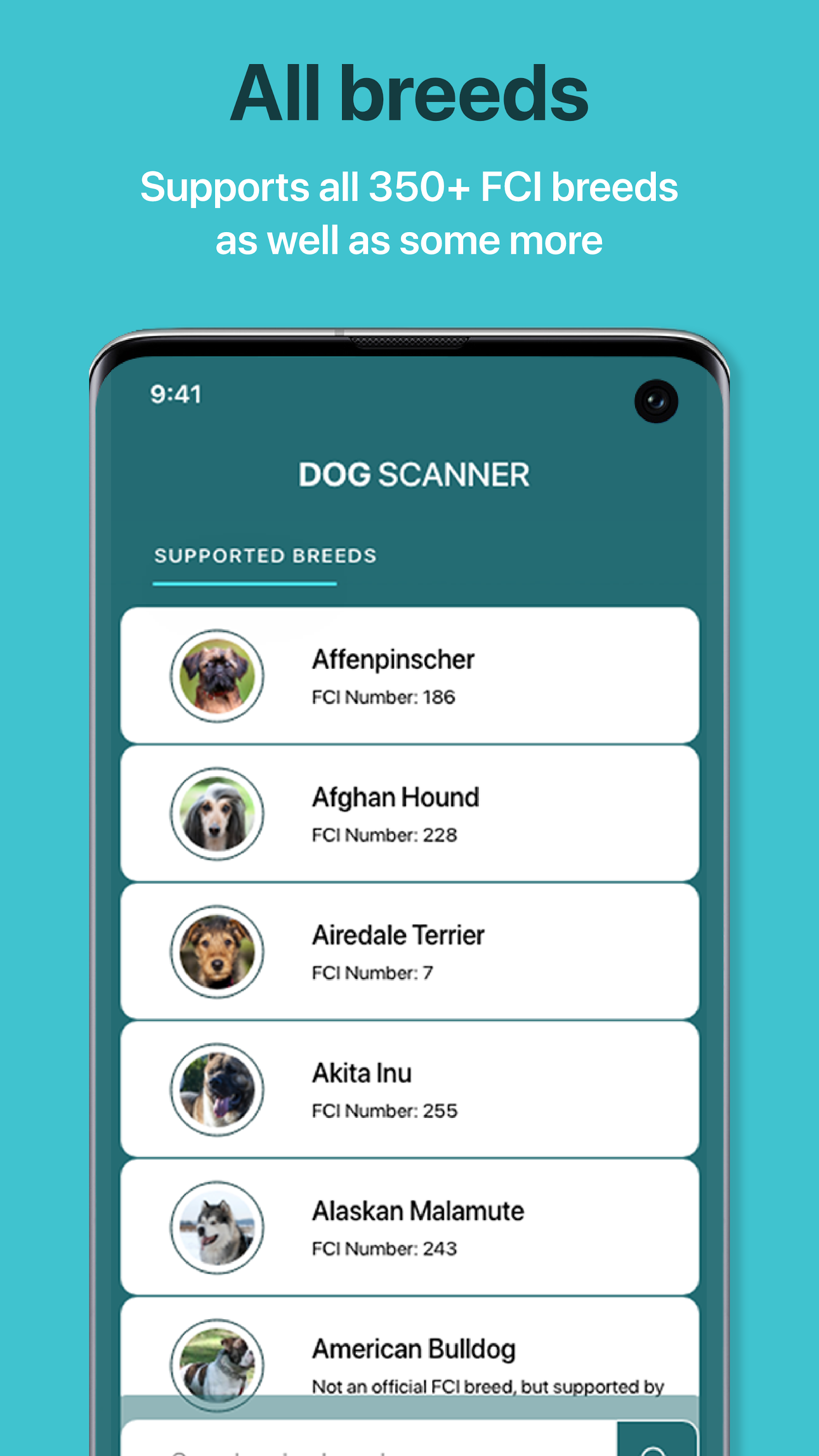 اسکرین شات 7 برنامه Dog Scanner: Breed Recognition