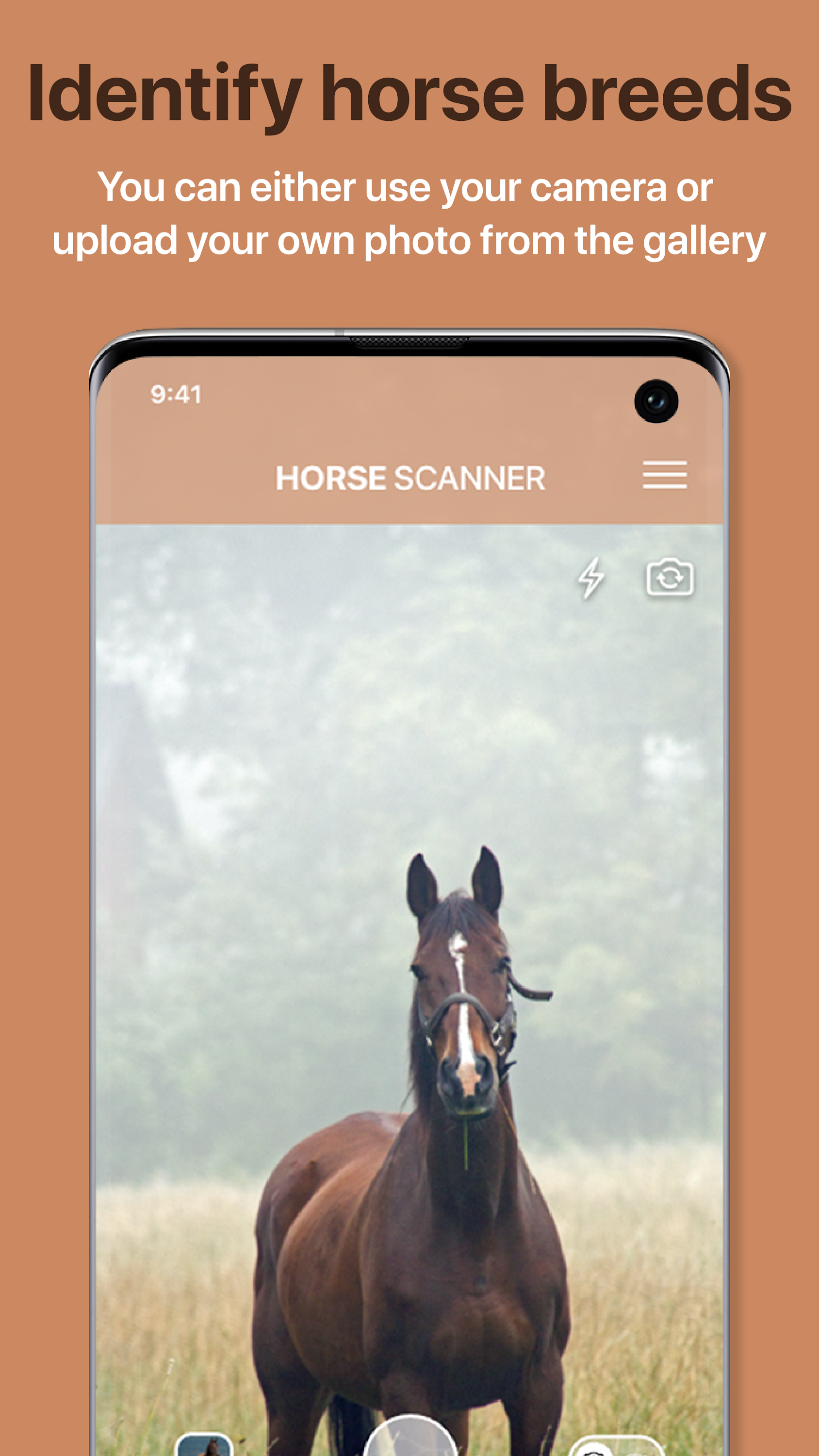 اسکرین شات 1 برنامه Horse Scanner