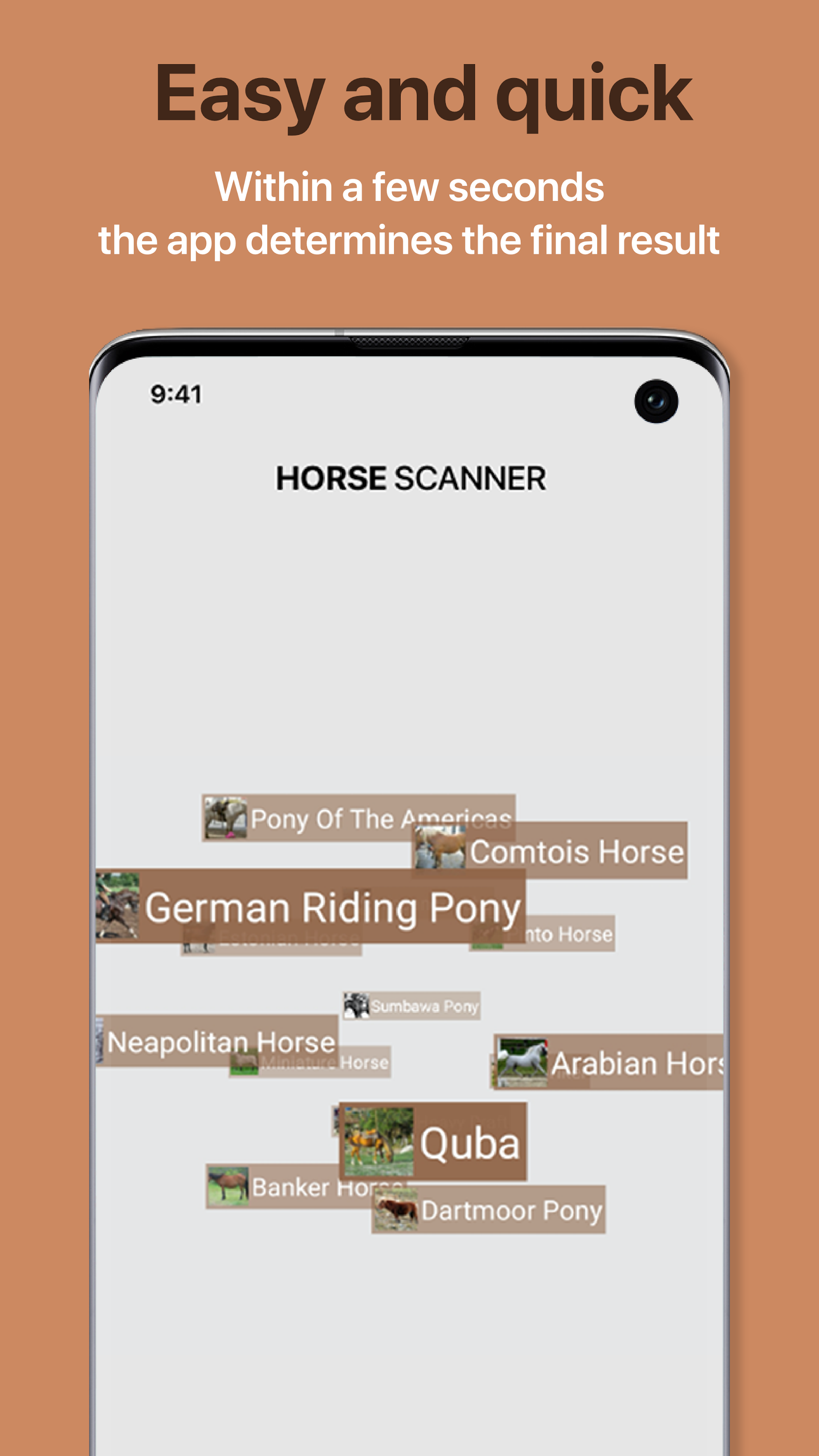 اسکرین شات 2 برنامه Horse Scanner