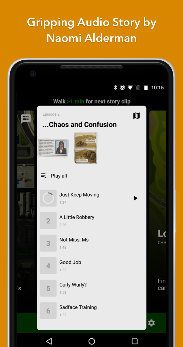اسکرین شات 4 برنامه The Walk: Fitness Game