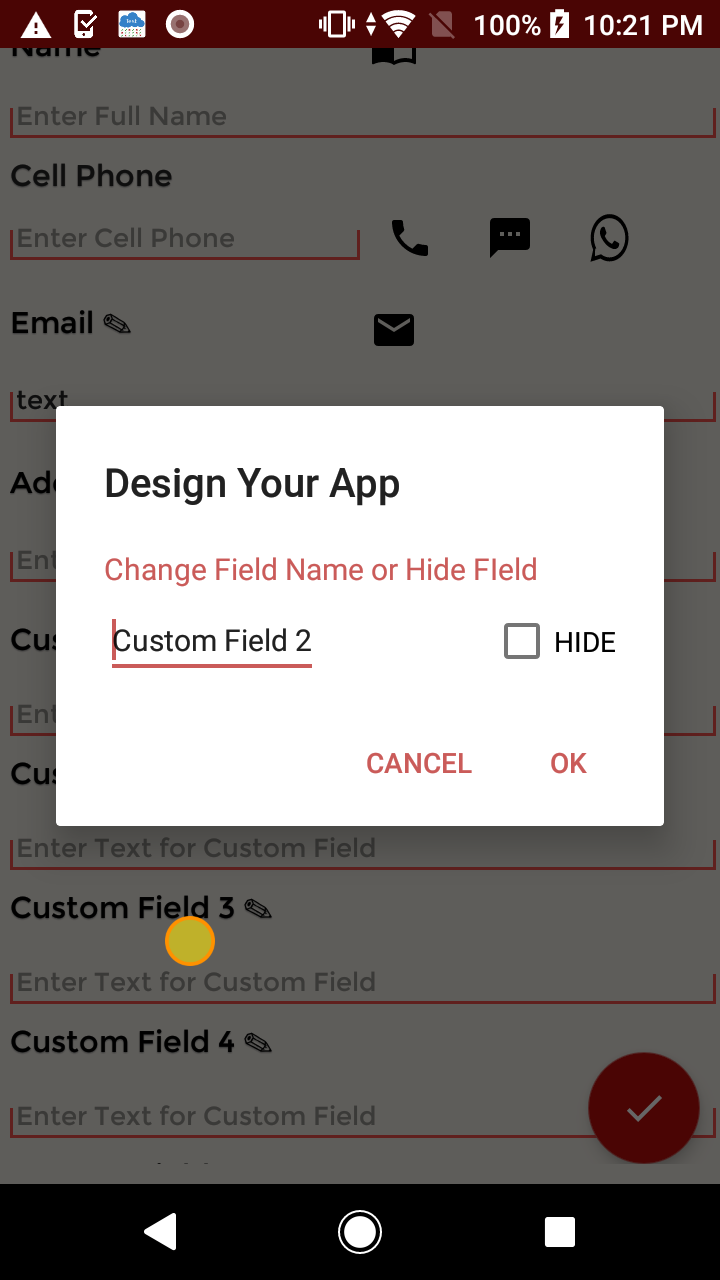 اسکرین شات 7 برنامه Client Record-Customer CRM App