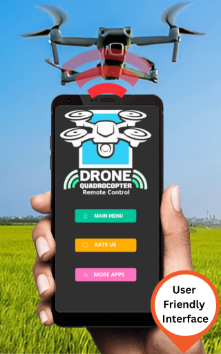 اسکرین شات 1 برنامه Drone RC Quadcopter Controller