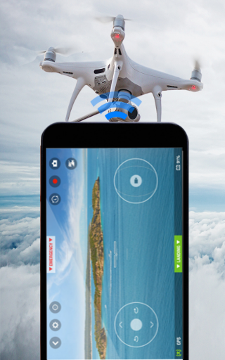 اسکرین شات 3 برنامه Drone Remote Control Prank
