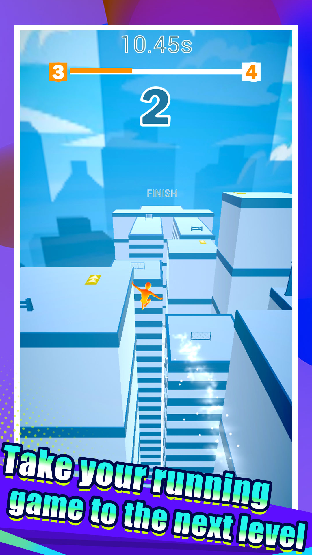 اسکرین شات 2 بازی Stickman Parkour Race