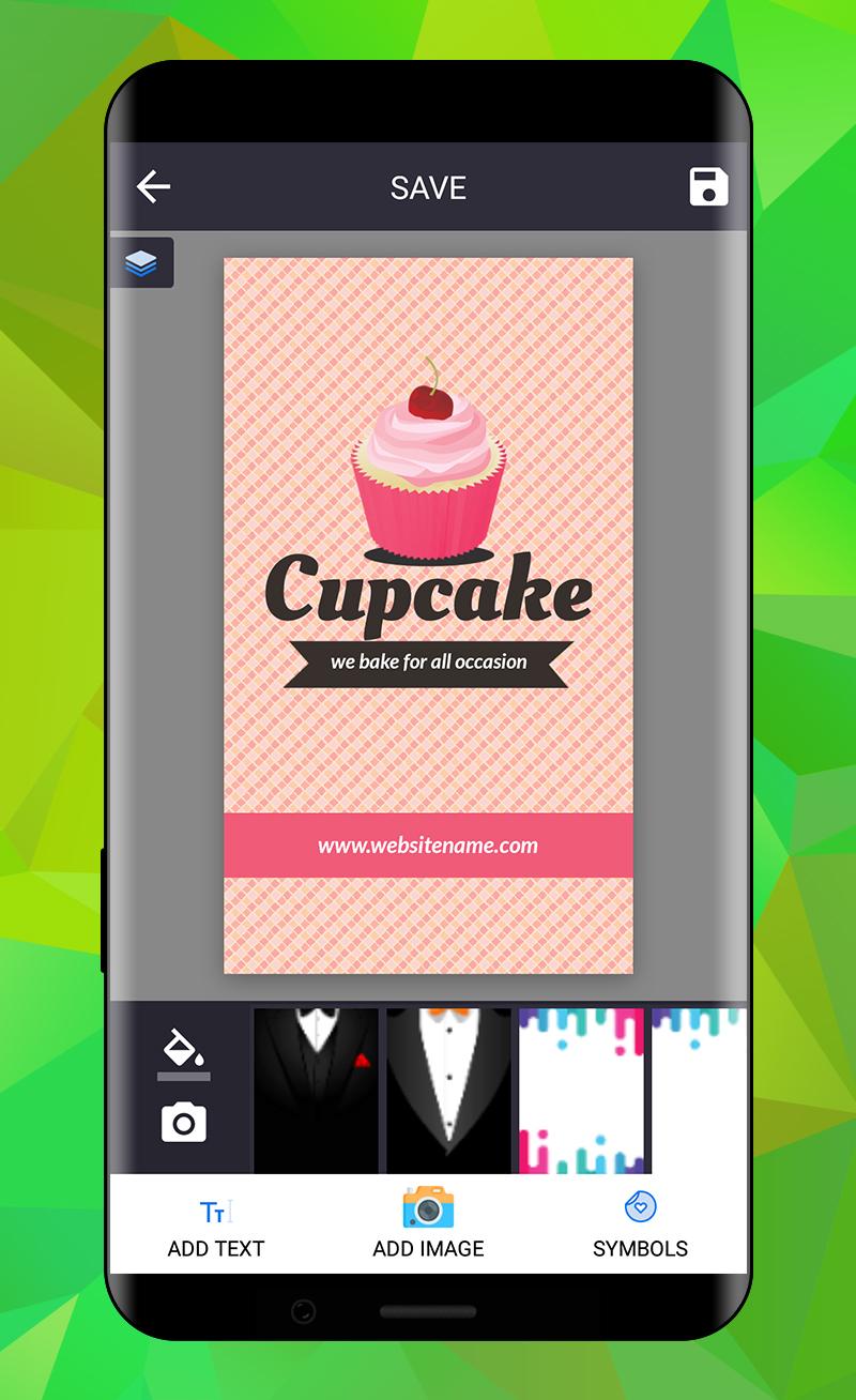 اسکرین شات 4 برنامه Ultimate Business Card Maker
