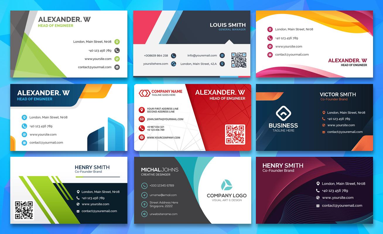 اسکرین شات 2 برنامه Ultimate Business Card Maker