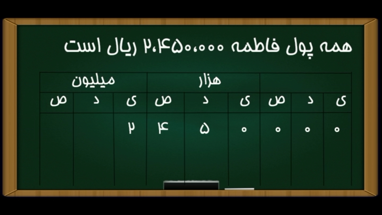 اسکرین شات 7 برنامه آموزش ریاضی کلاس پنجم دبستان