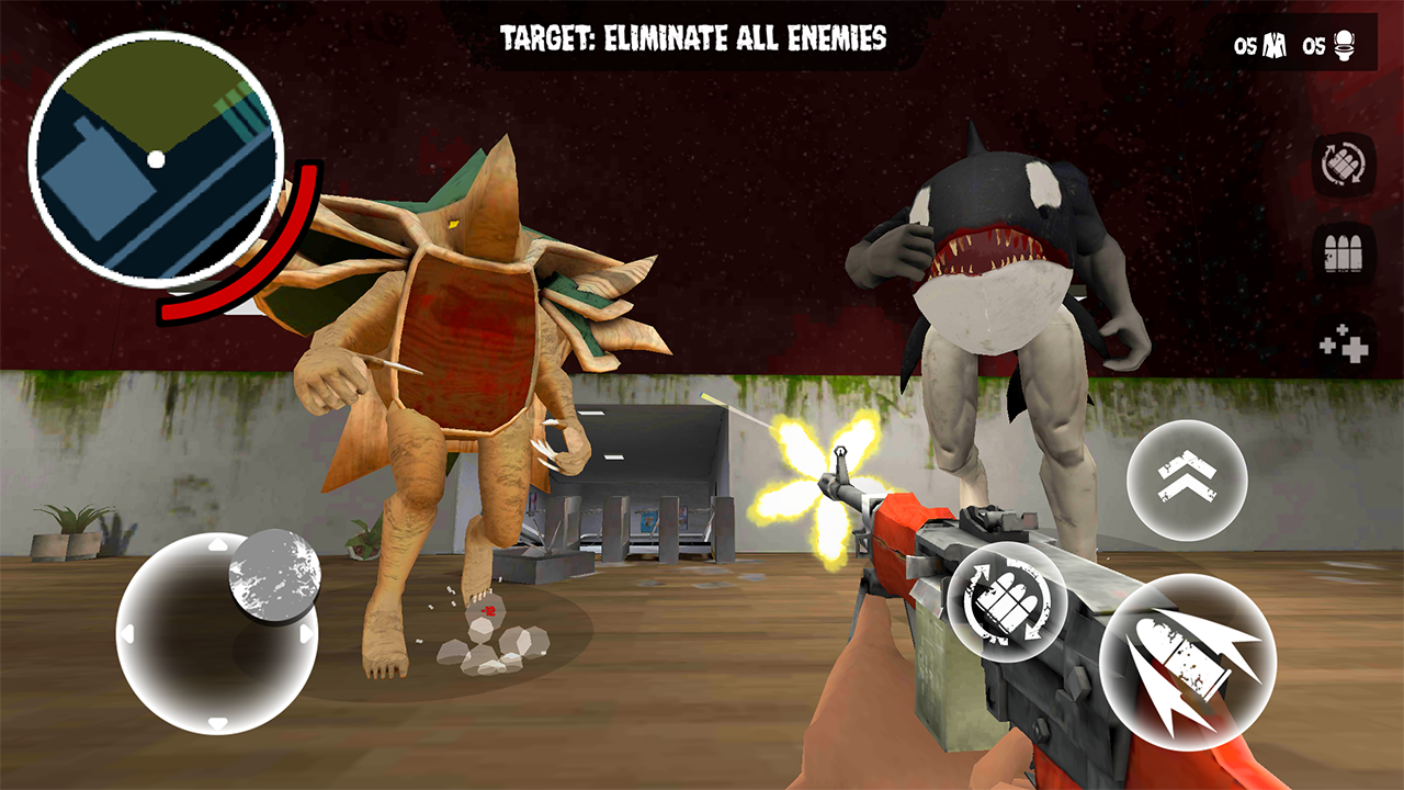 اسکرین شات 1 بازی Titan Head: FPS Shooting