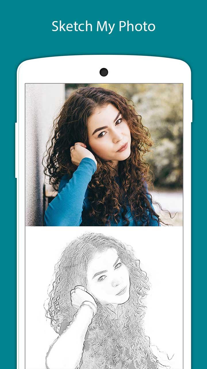 اسکرین شات 4 برنامه Pencil Sketch Photo Editor