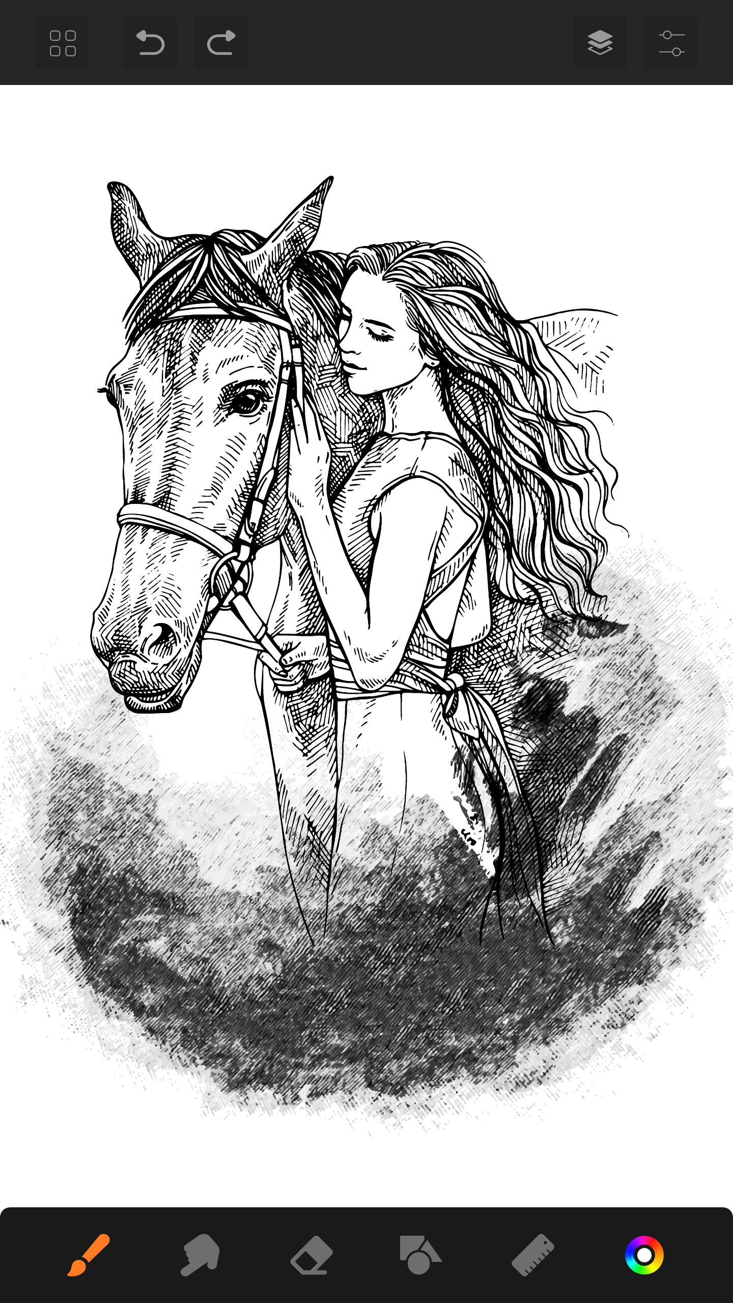 اسکرین شات 4 برنامه SketchBook Draw Arts & Paints