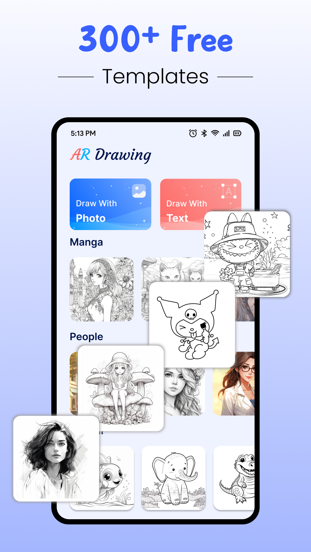 اسکرین شات 6 برنامه AR Drawing Sketch Trace Paint