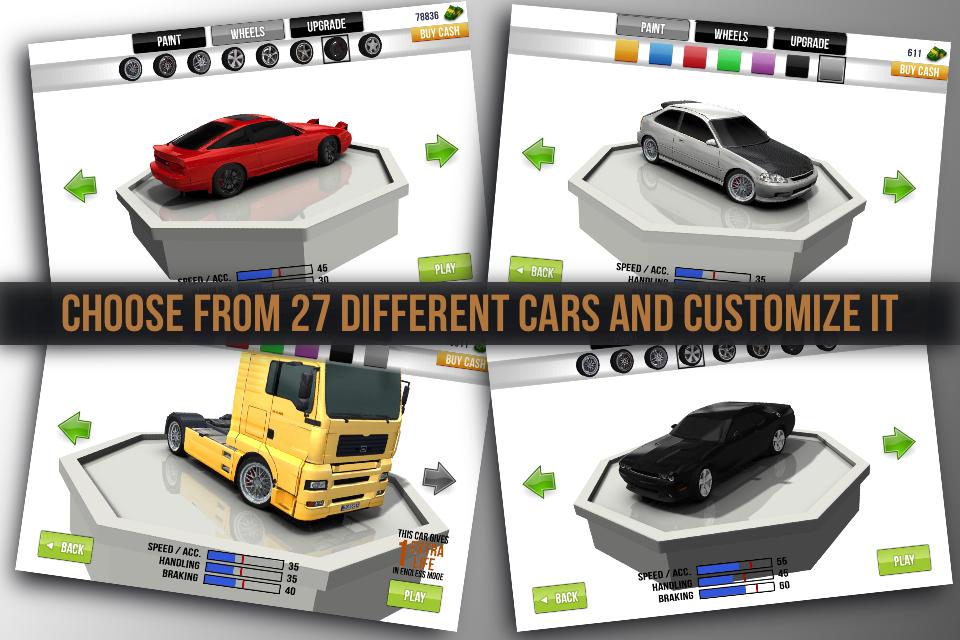 اسکرین شات 3 بازی Traffic Racer