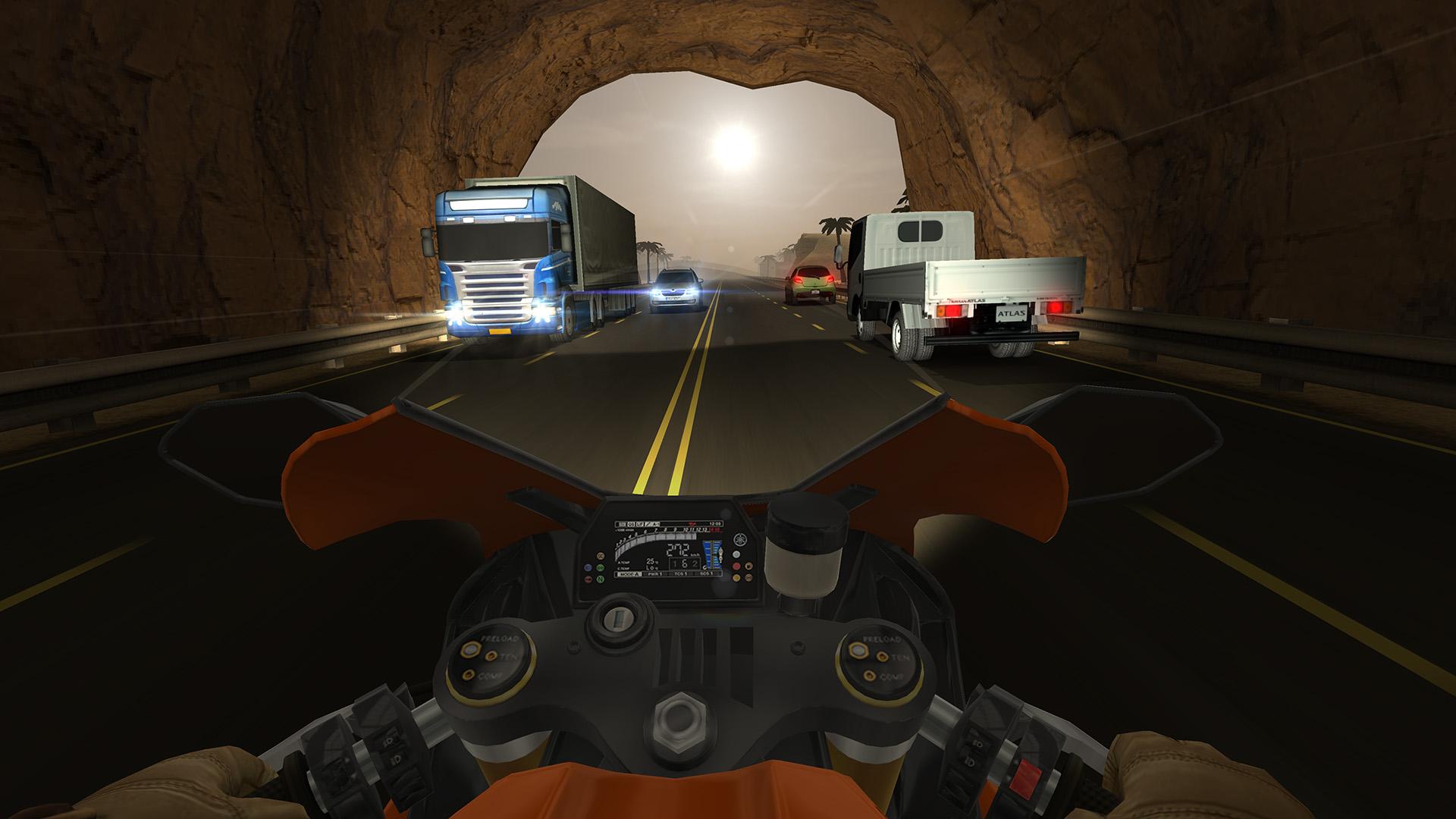 اسکرین شات 4 بازی بازی موتور راننده ترافیک (traffic rider)