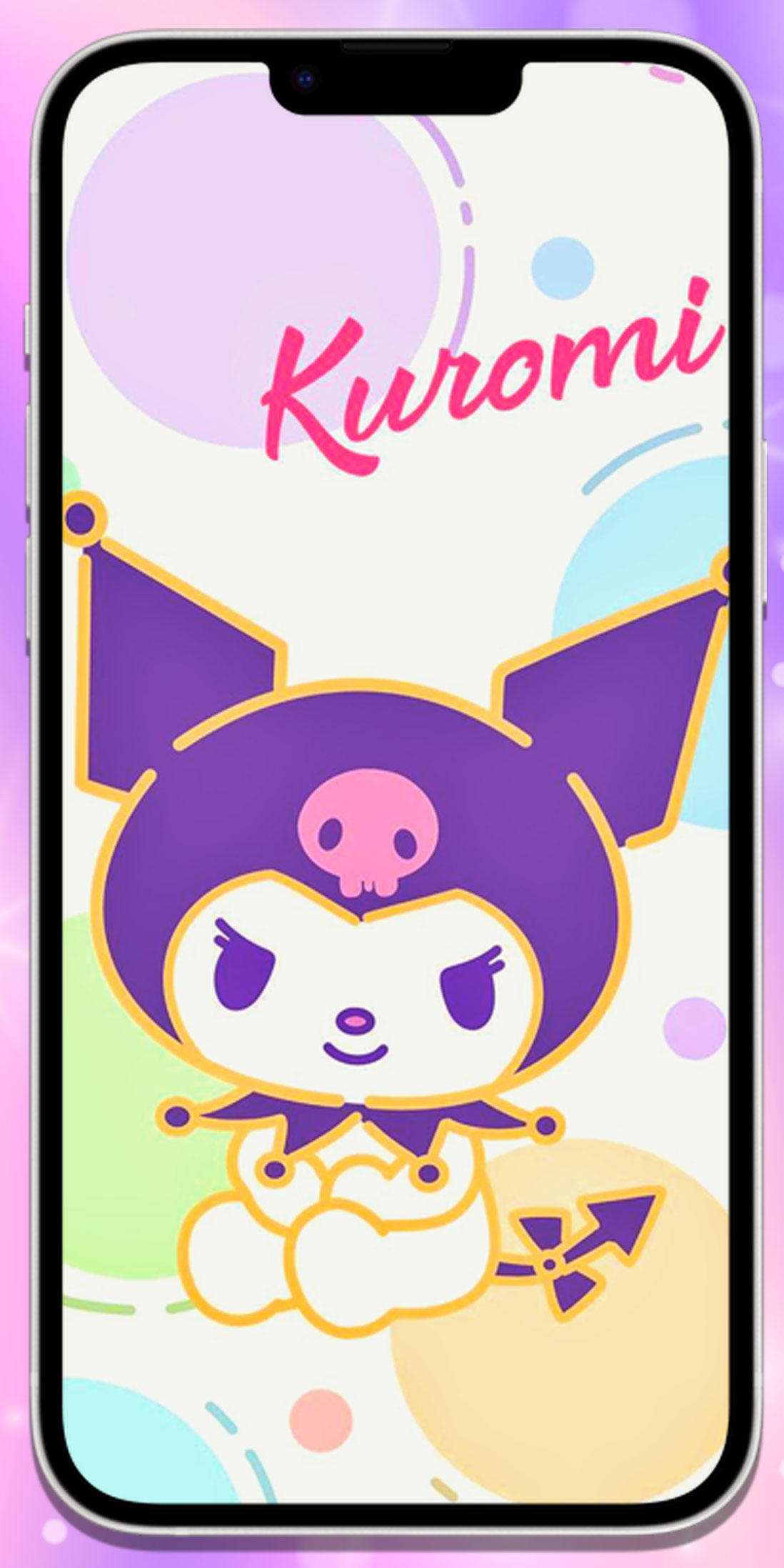 اسکرین شات 4 برنامه Kuromi Wallpaper 4K HD