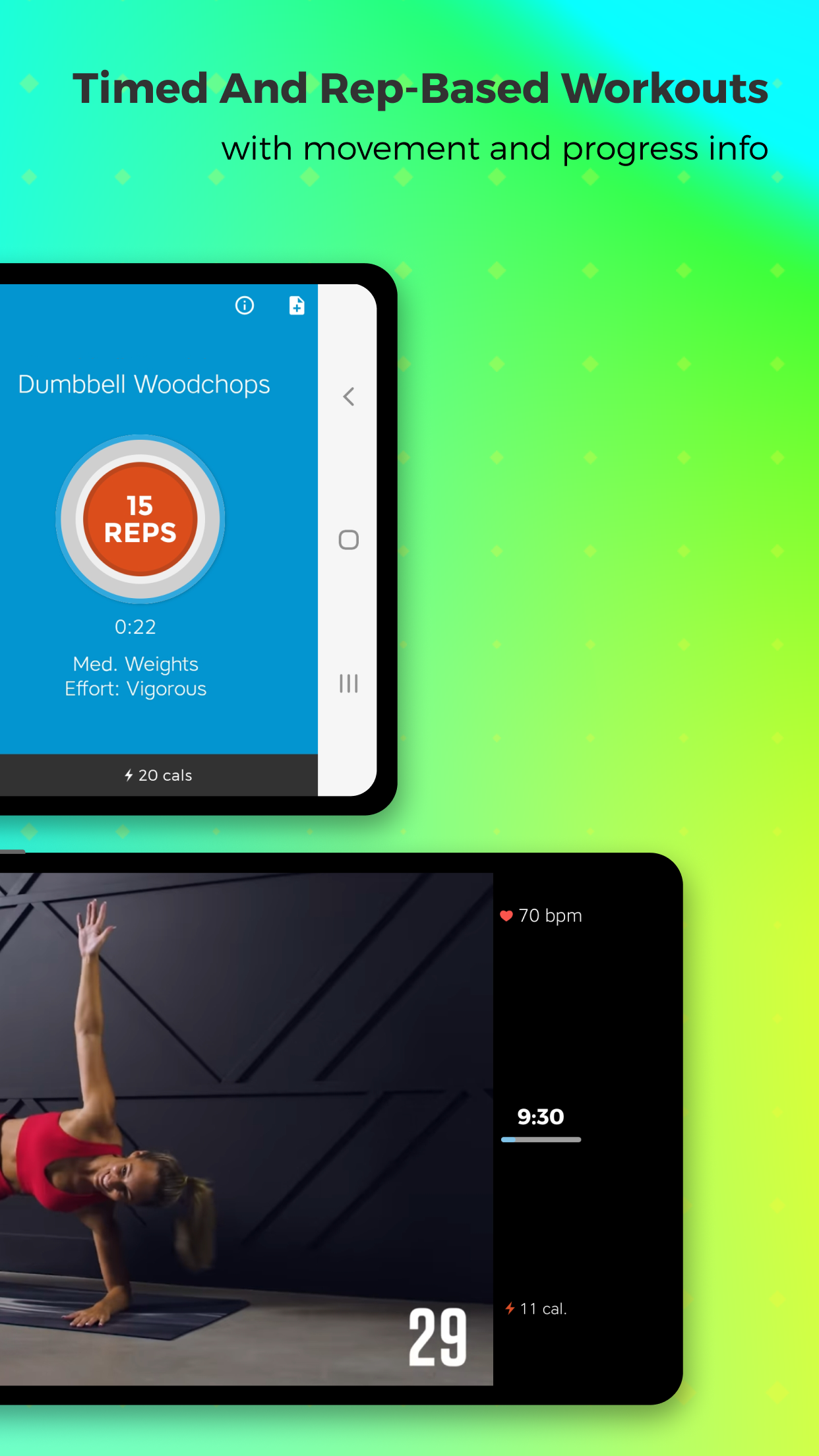 اسکرین شات 3 برنامه Workout Trainer AI