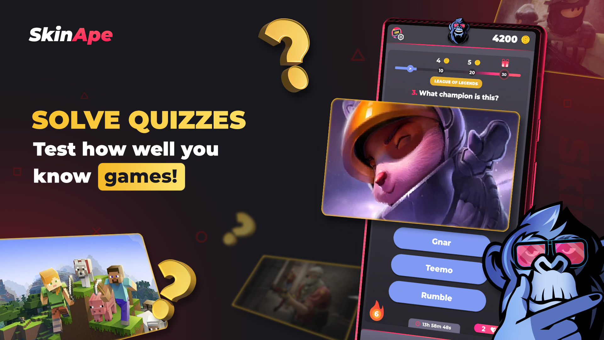 اسکرین شات 2 برنامه SkinApe for Games & Gift Cards