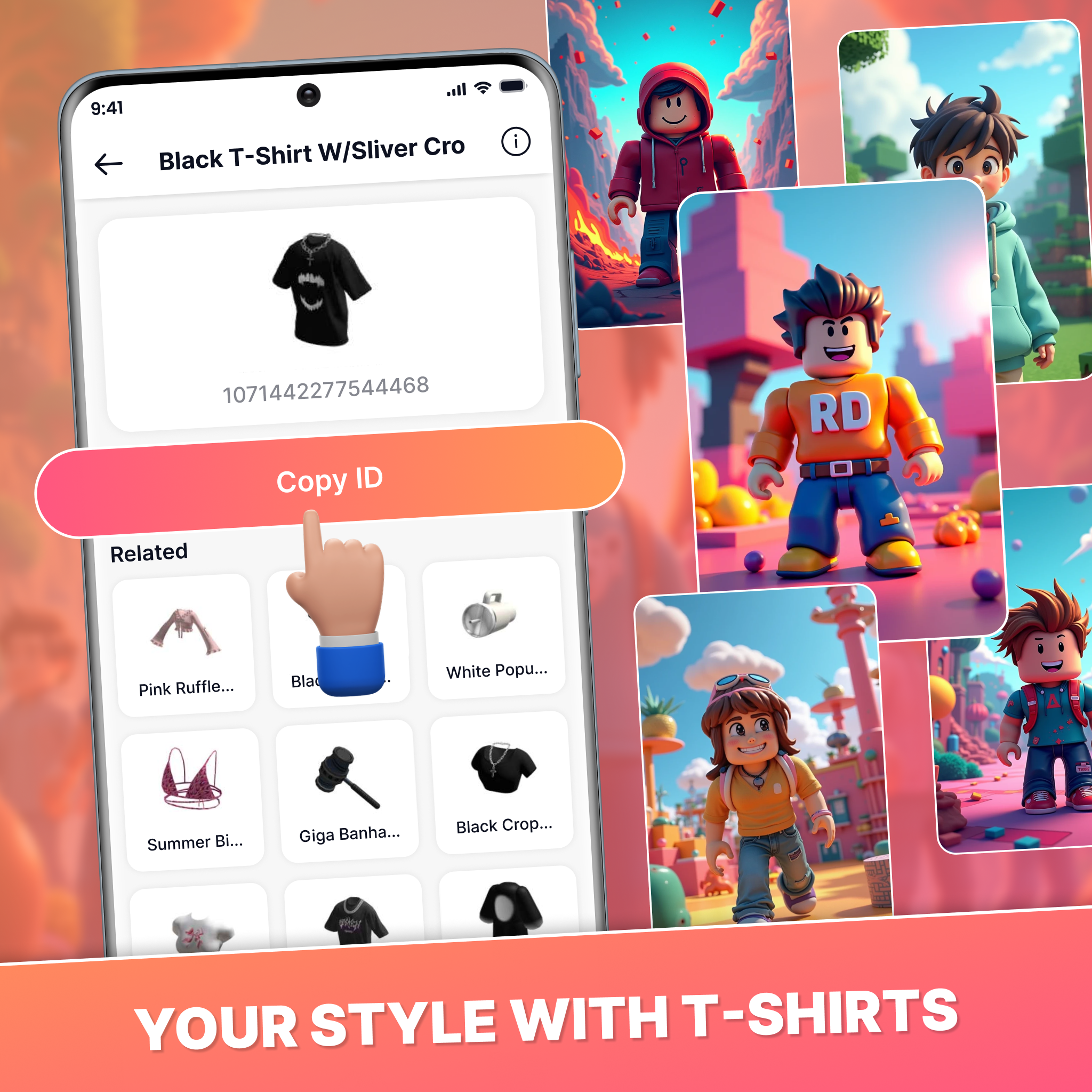 اسکرین شات 2 برنامه Robo Outfit Skins & Clothes