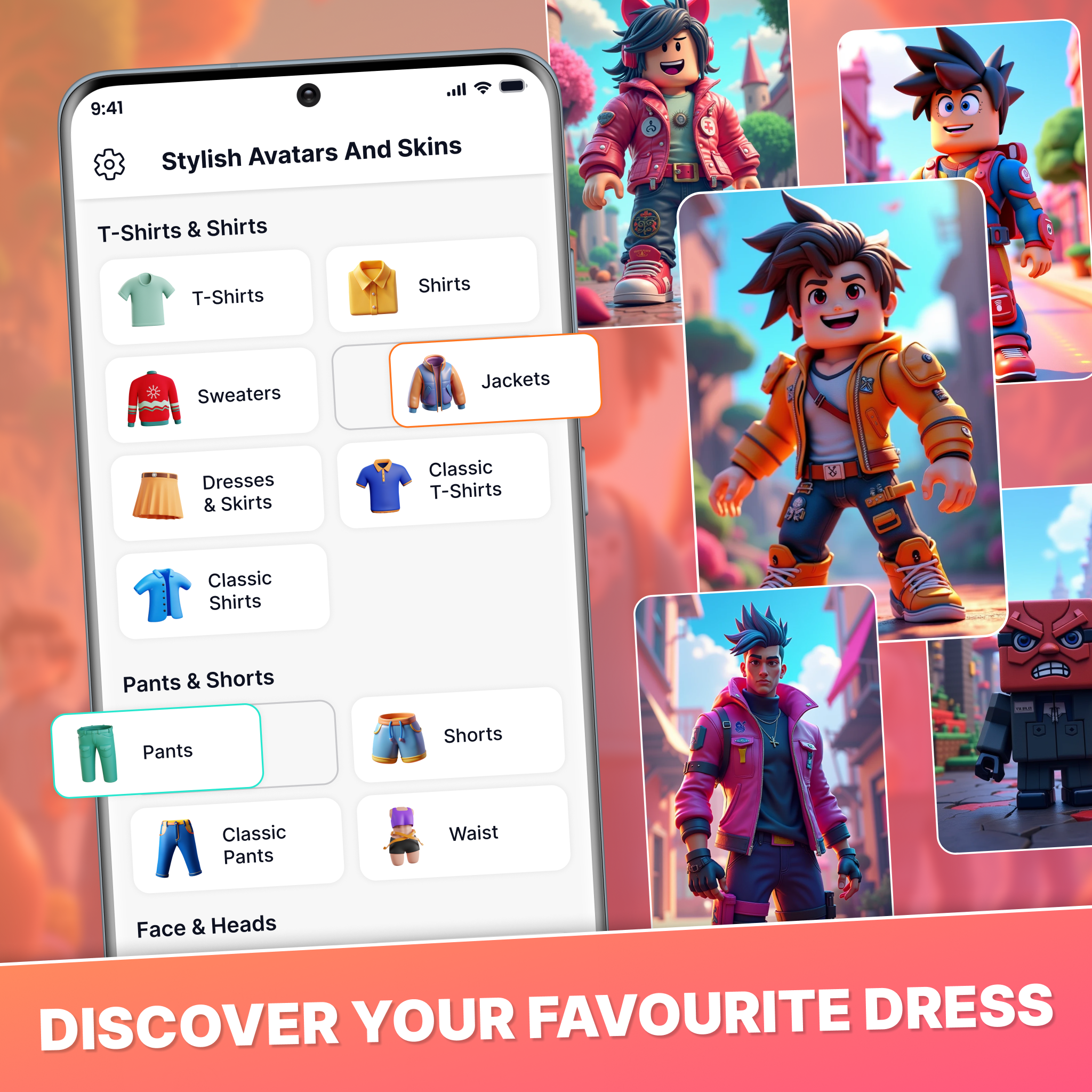 اسکرین شات 1 برنامه Robo Outfit Skins & Clothes