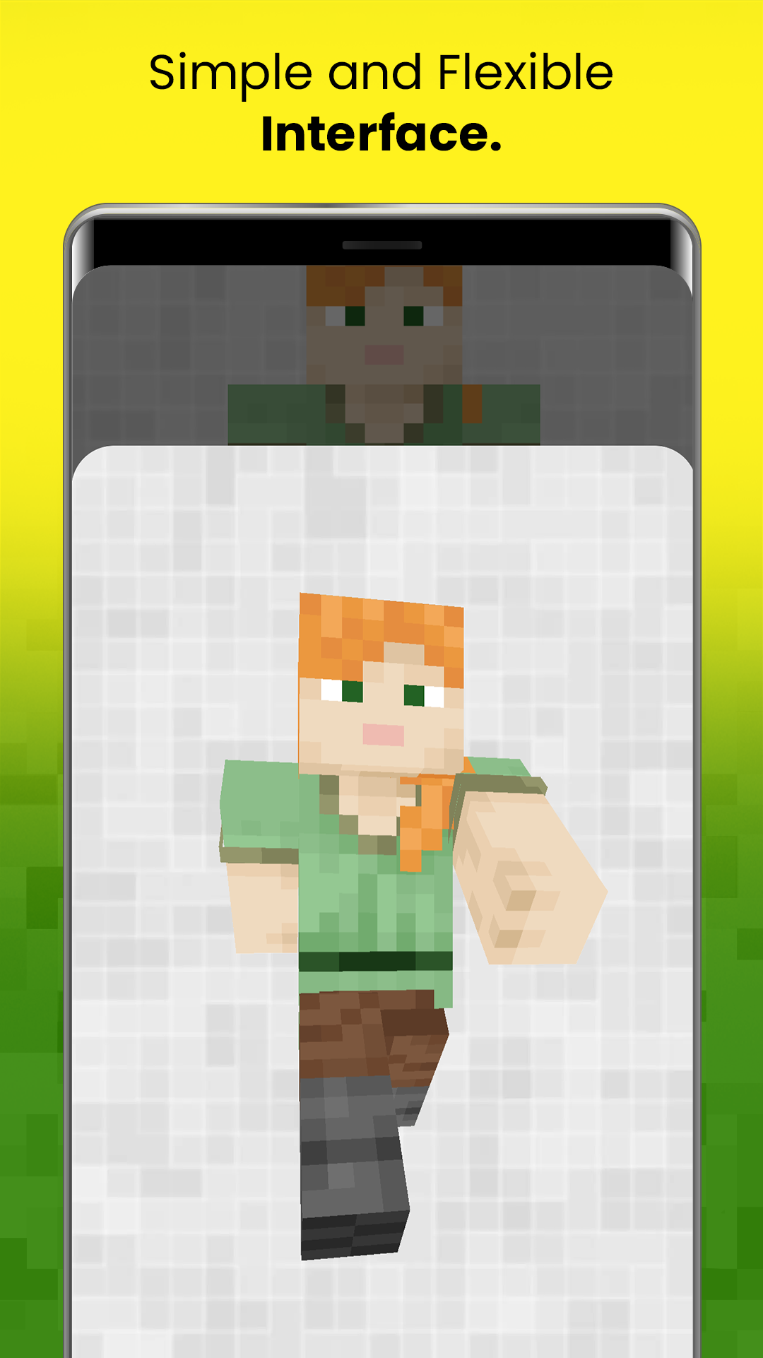 اسکرین شات 5 برنامه Skin Editor For Minecraft