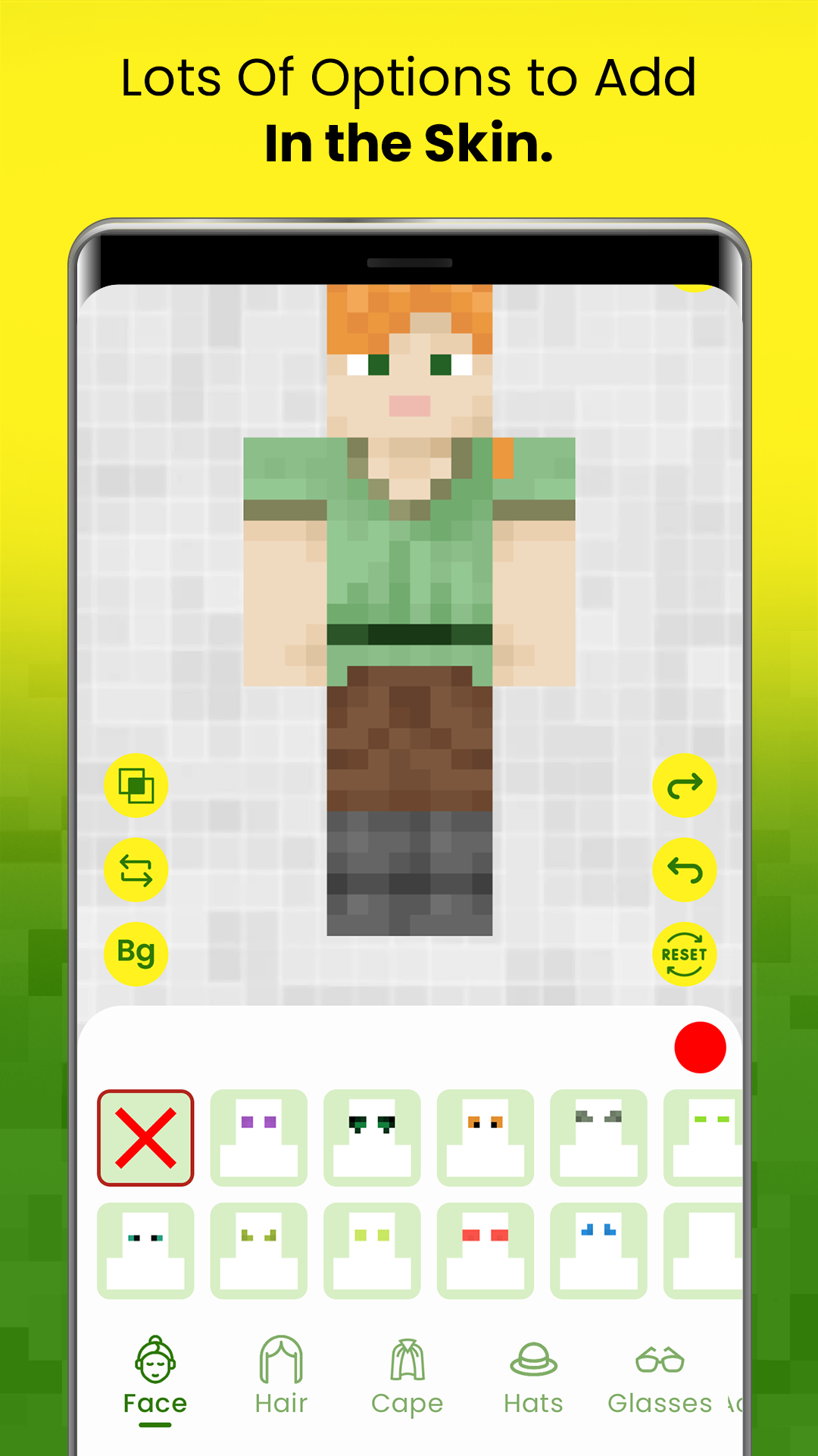 اسکرین شات 3 برنامه Skin Editor For Minecraft