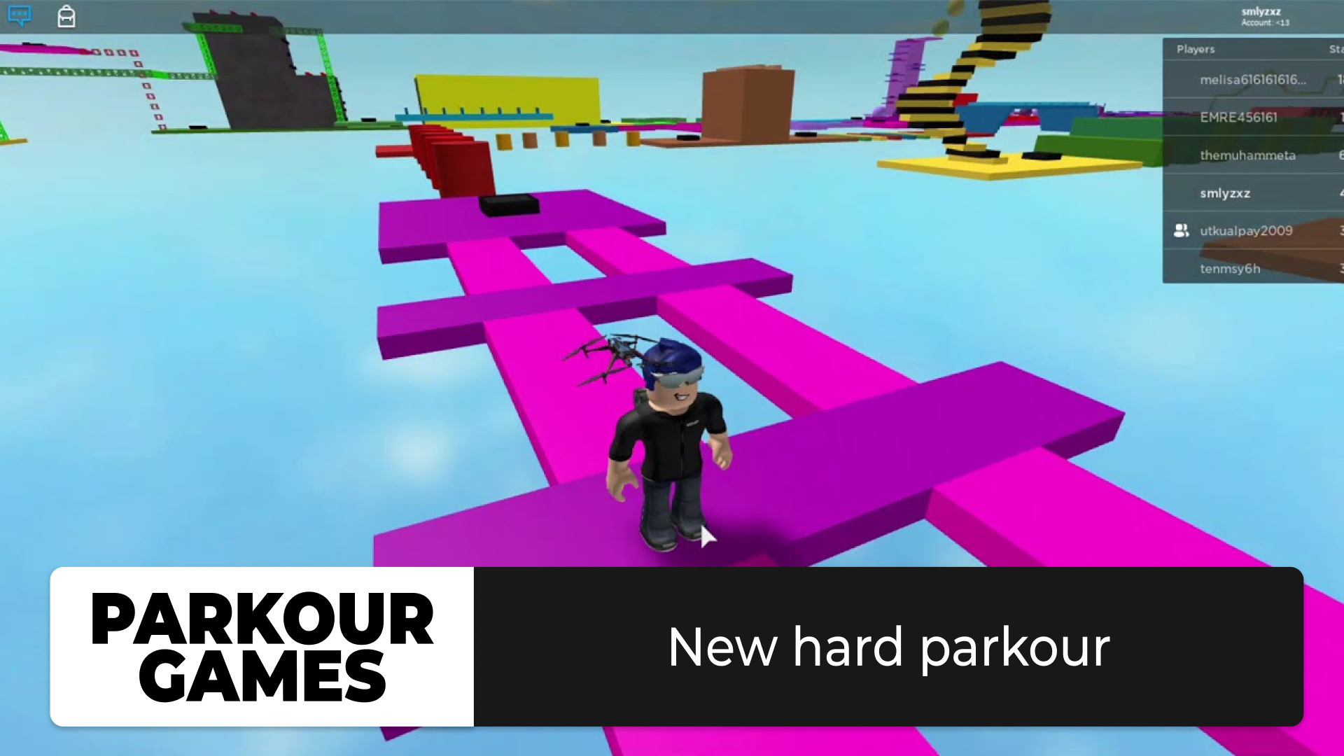 اسکرین شات 2 برنامه Parkour for roblox
