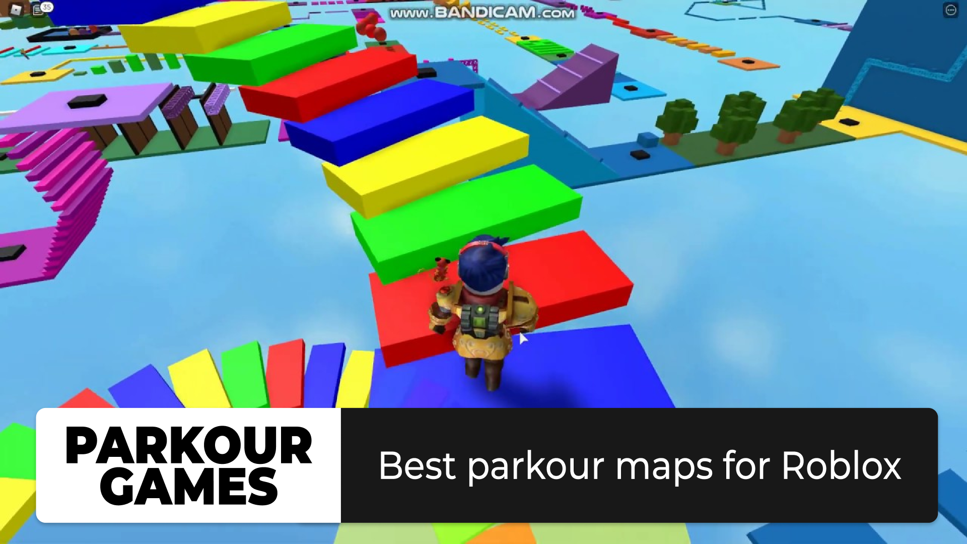 اسکرین شات 1 برنامه Parkour for roblox