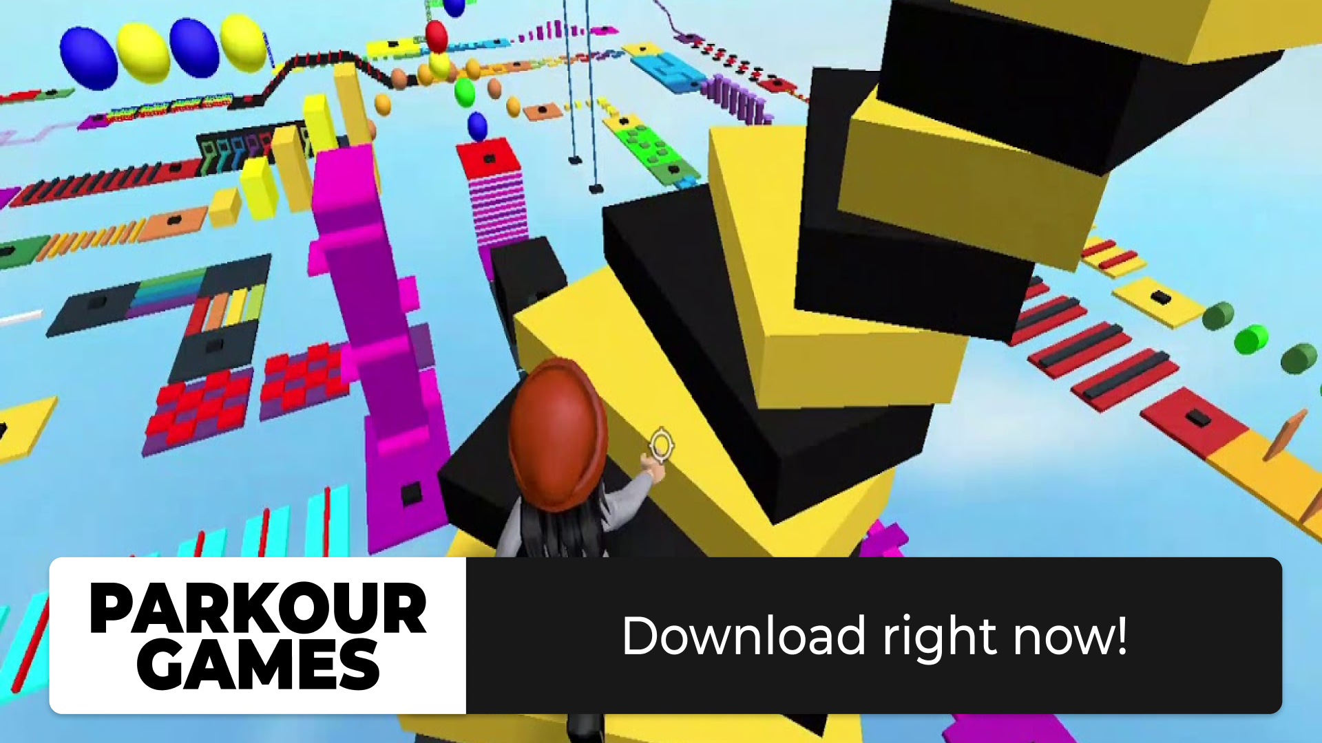 اسکرین شات 4 برنامه Parkour for roblox