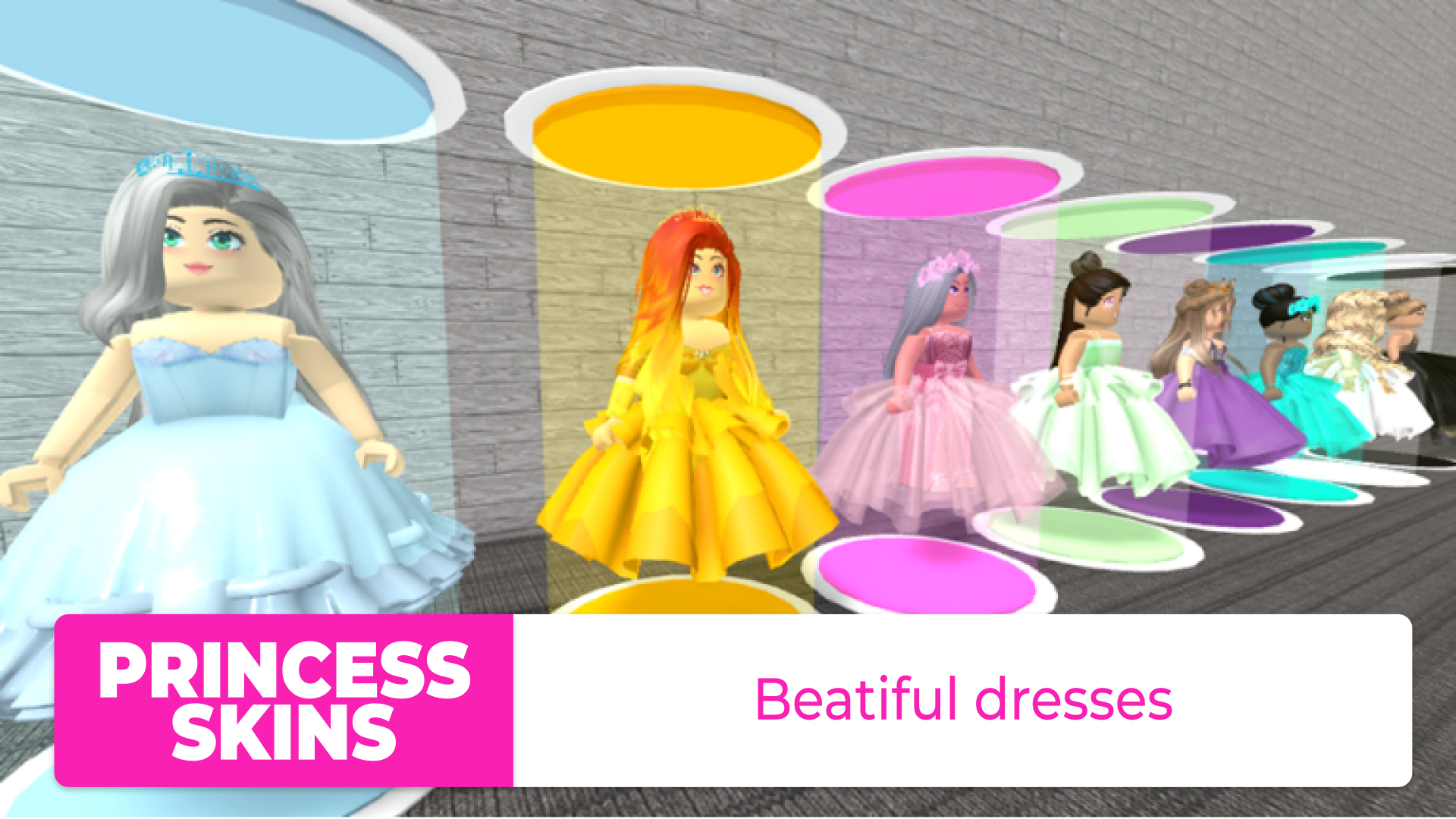 اسکرین شات 2 برنامه Girl skins for roblox