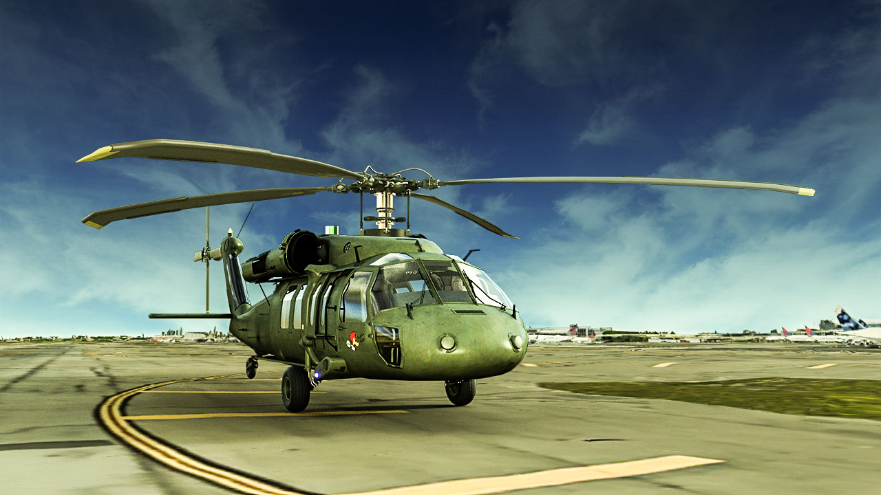 اسکرین شات 2 بازی Gunship Heli War - Simulator