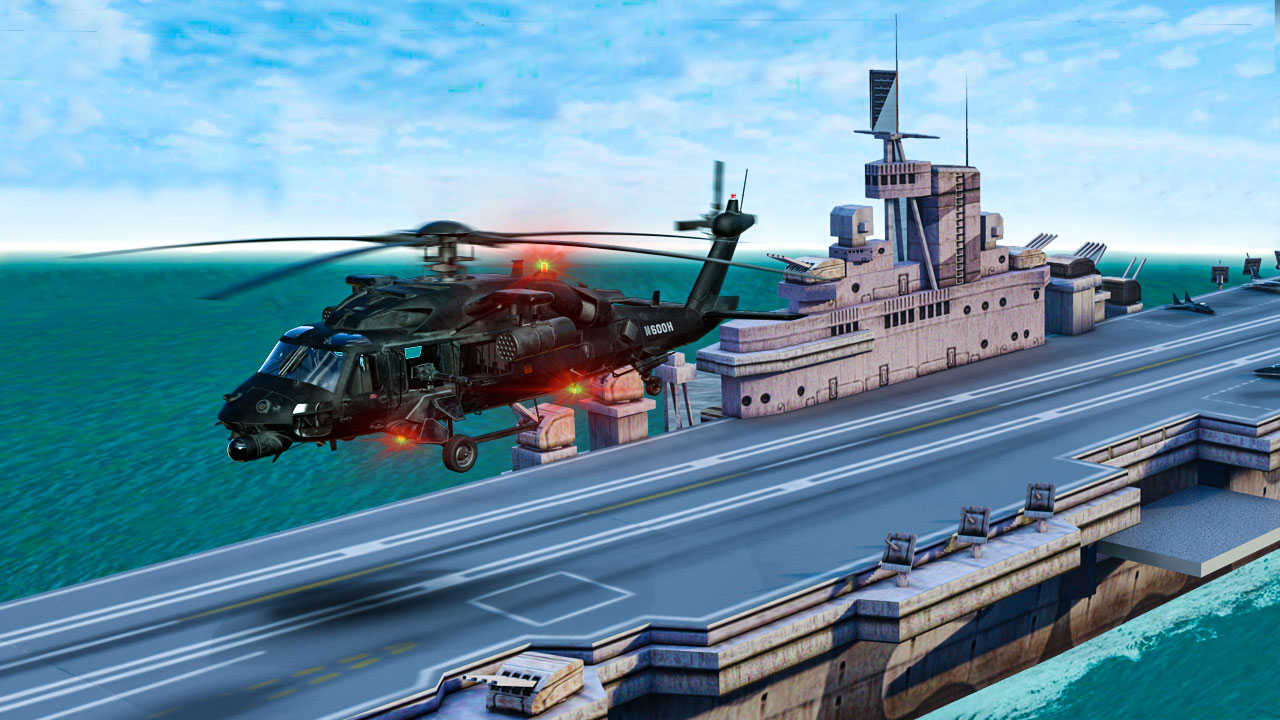 اسکرین شات 5 بازی Gunship Heli War - Simulator