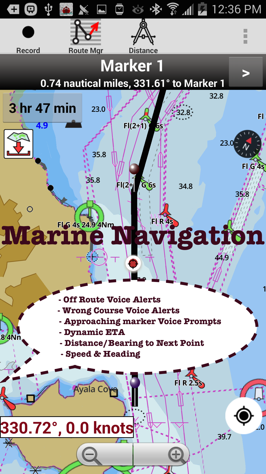 اسکرین شات 2 برنامه i-Boating:Marine Navigation