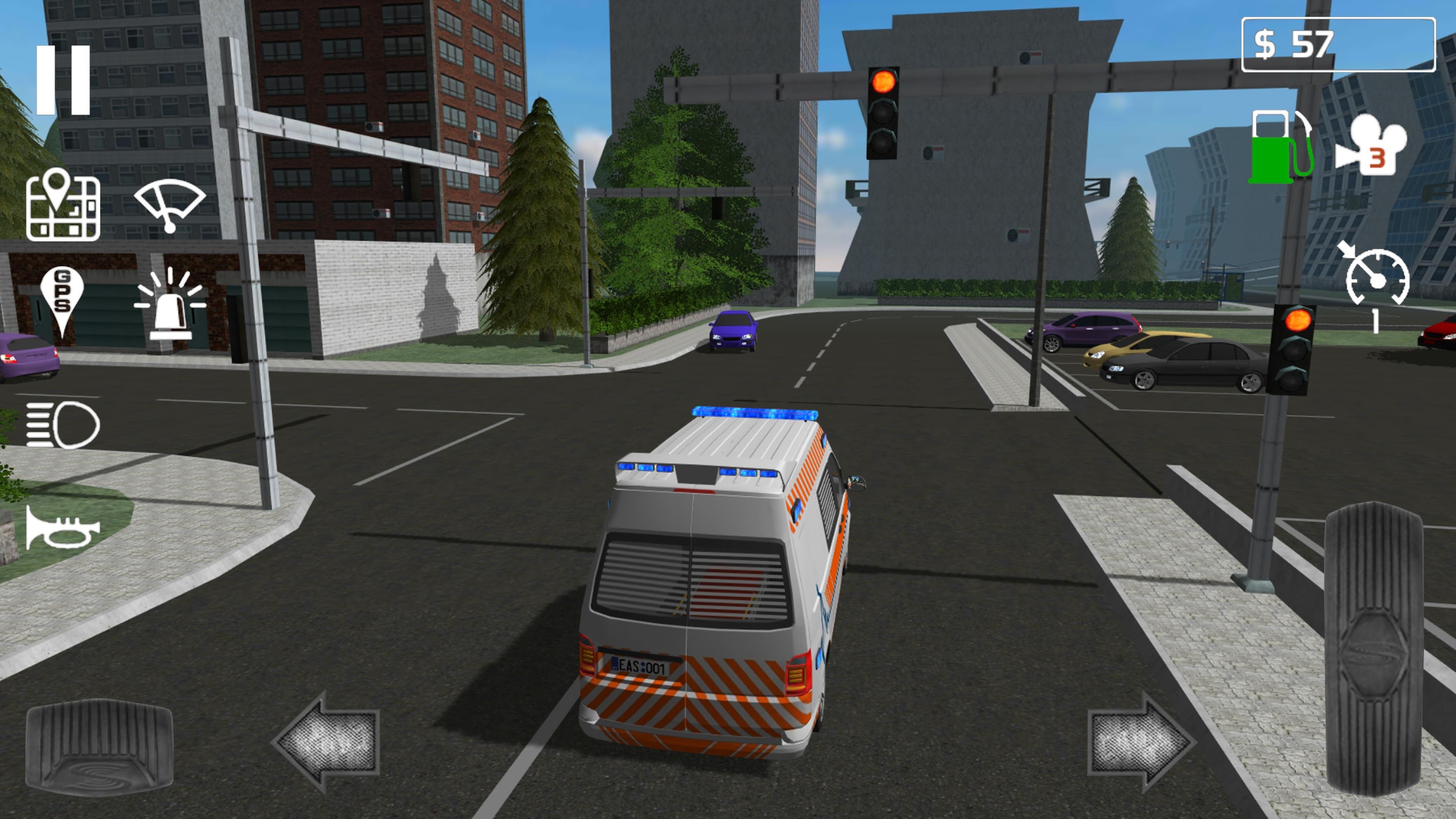 اسکرین شات 2 بازی Emergency Ambulance Simulator