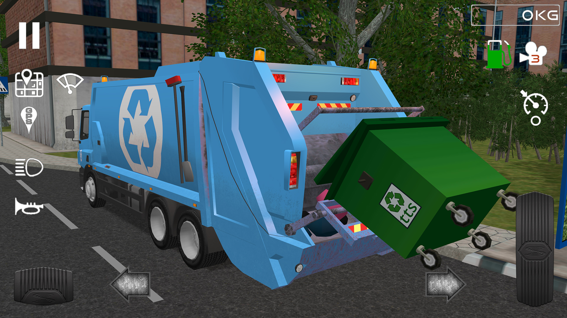 اسکرین شات 6 بازی Trash Truck Simulator