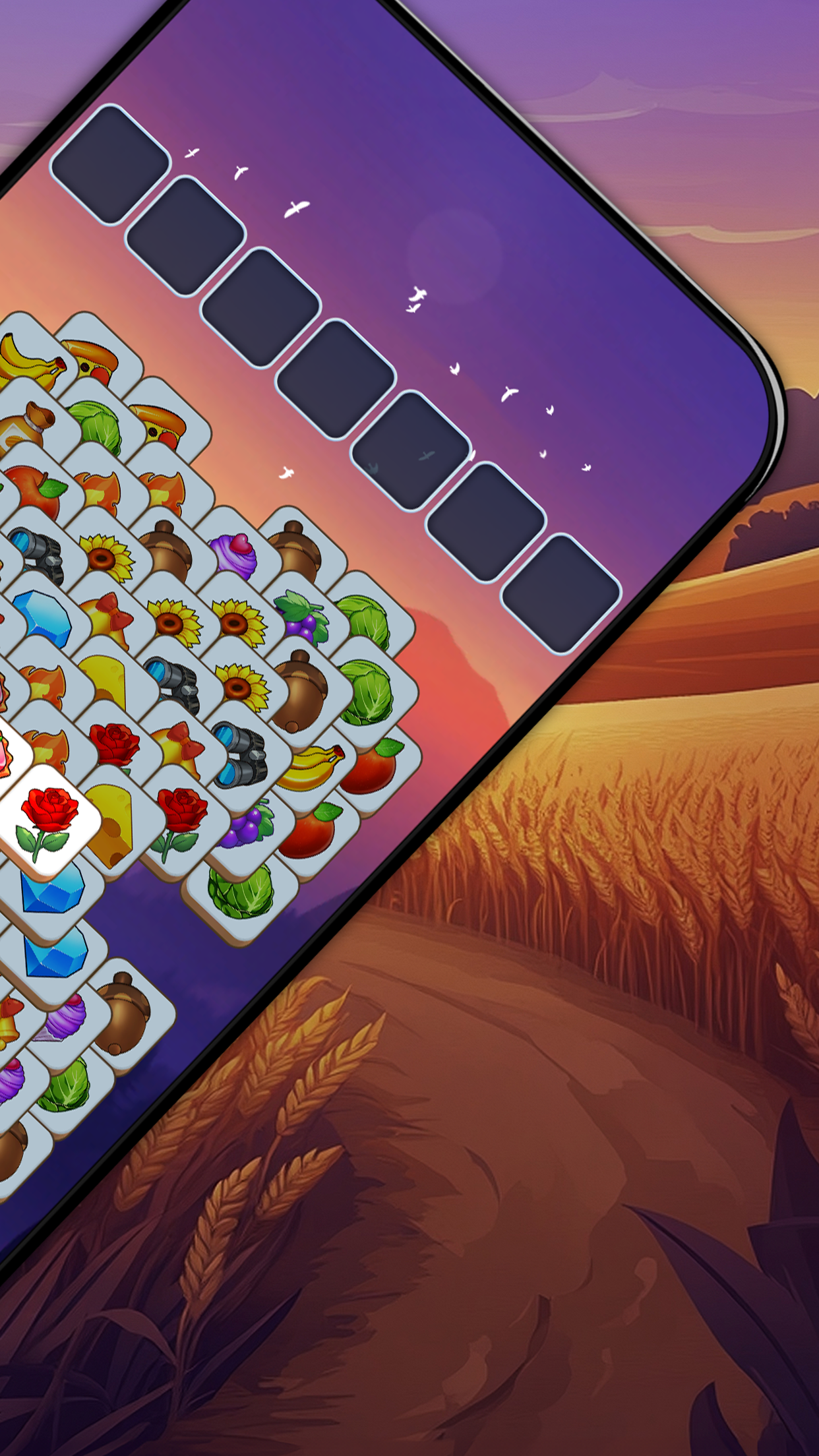 اسکرین شات 2 بازی Tiles 2D: Match 3 Club