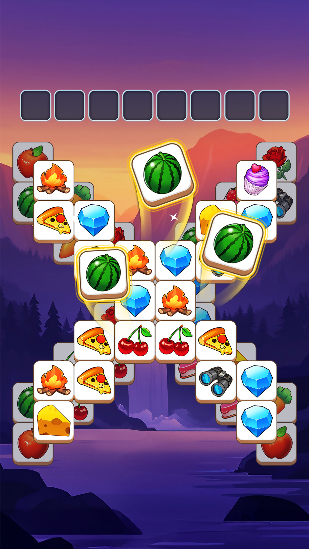 اسکرین شات 3 بازی Tiles 2D: Match 3 Club