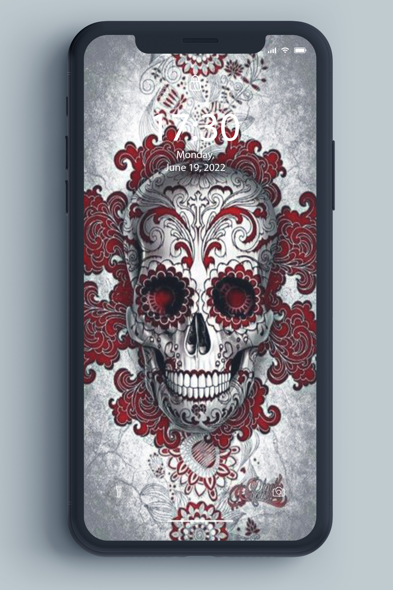 اسکرین شات 8 برنامه Skull Wallpaper