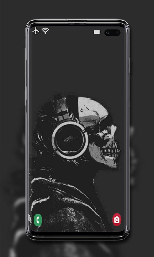 اسکرین شات 7 برنامه Skull Wallpaper