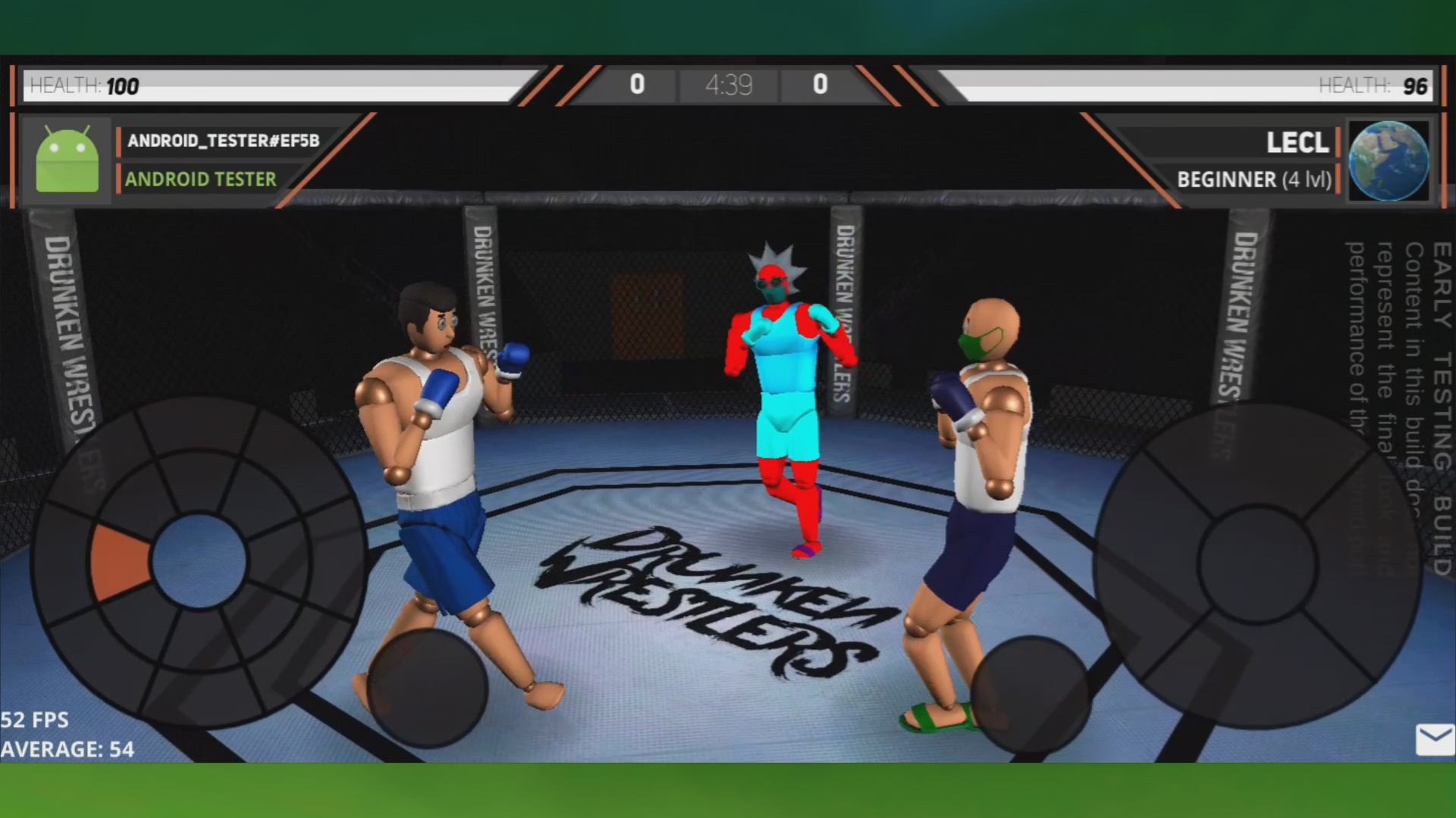اسکرین شات 3 بازی Drunken Wrestlers 2