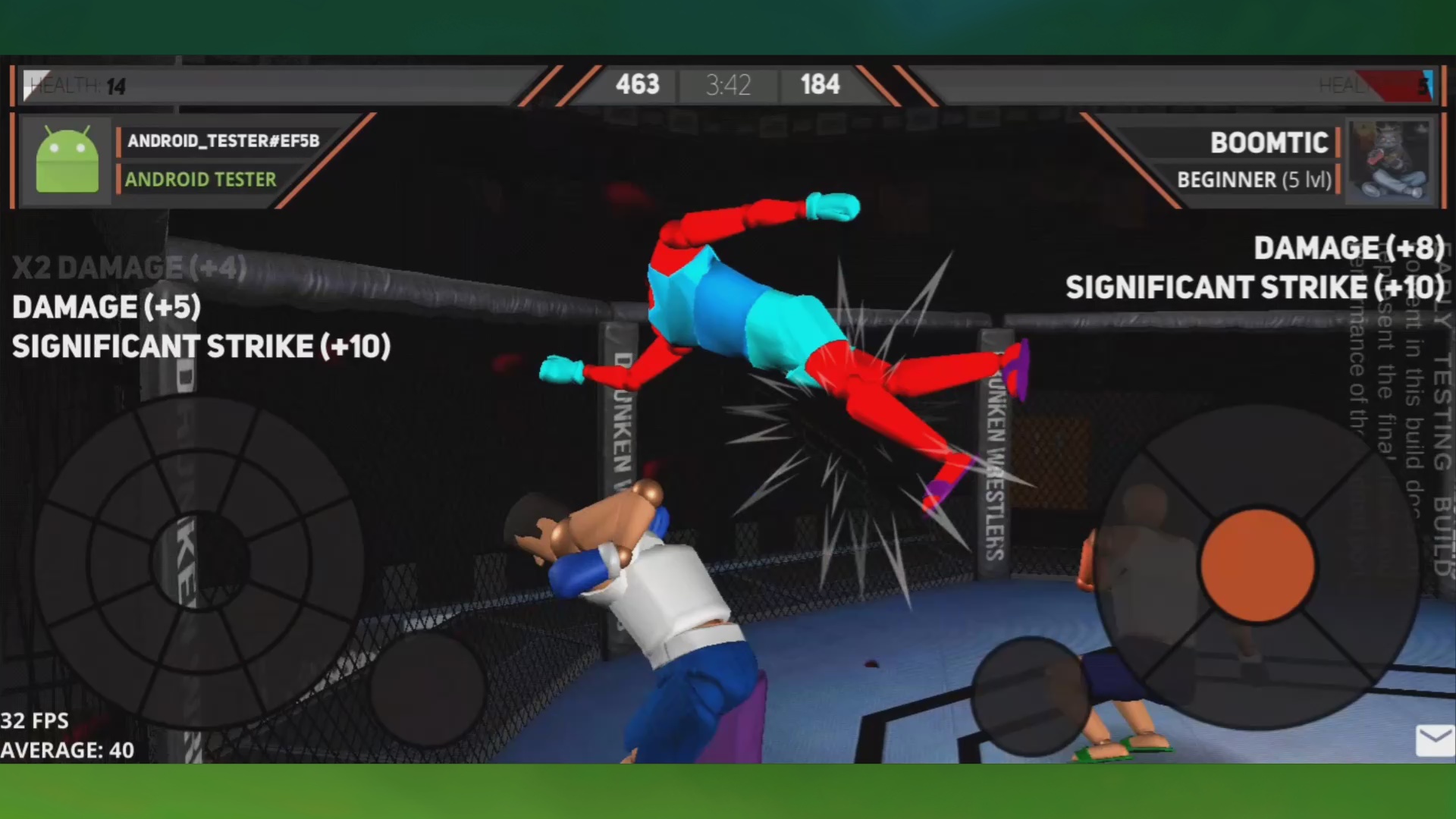 اسکرین شات 2 بازی Drunken Wrestlers 2